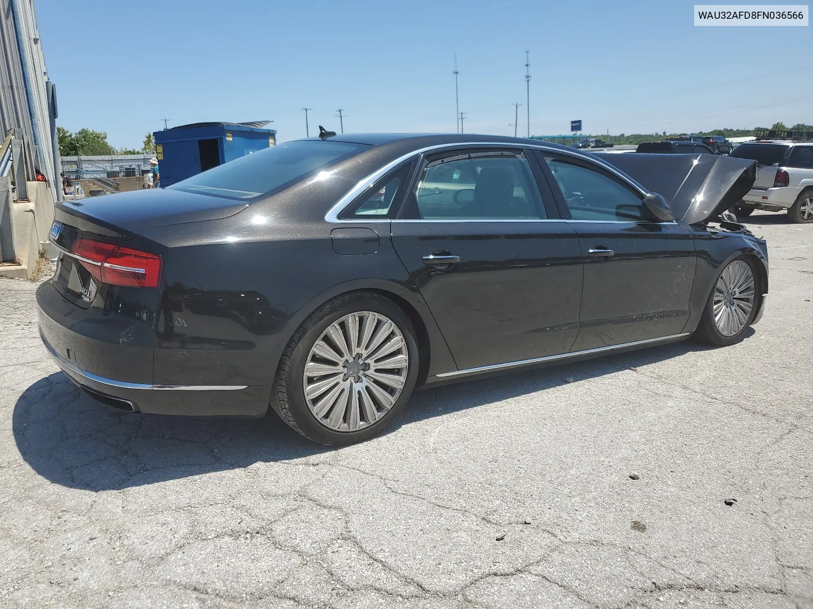 2015 Audi A8 L Quattro VIN: WAU32AFD8FN036566 Lot: 62749984