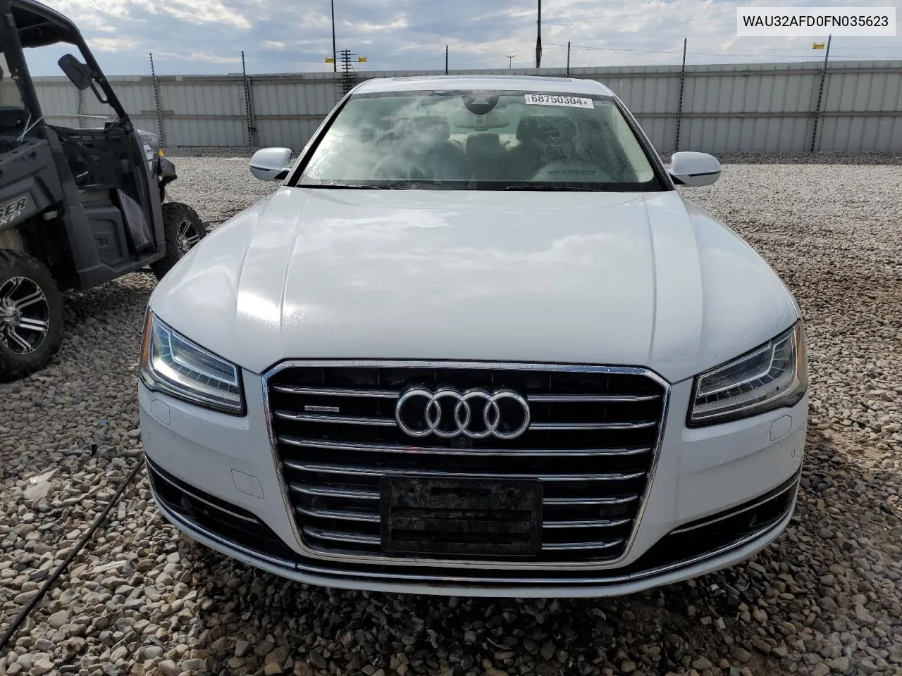 2015 Audi A8 L Quattro VIN: WAU32AFD0FN035623 Lot: 68750304