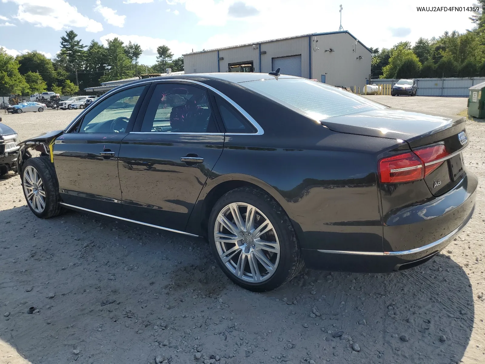 WAUJ2AFD4FN014359 2015 Audi A8 Quattro