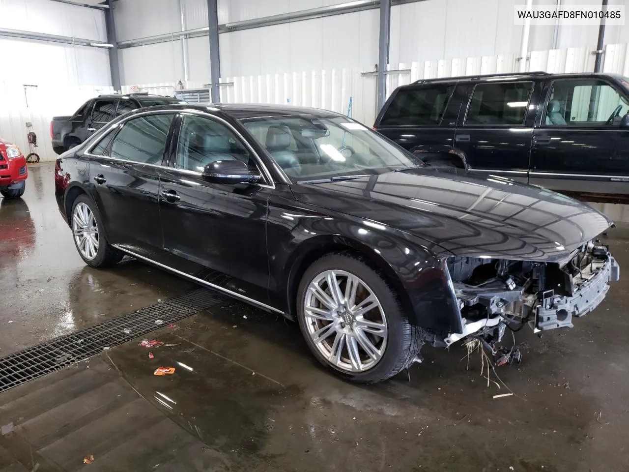 WAU3GAFD8FN010485 2015 Audi A8 L Quattro