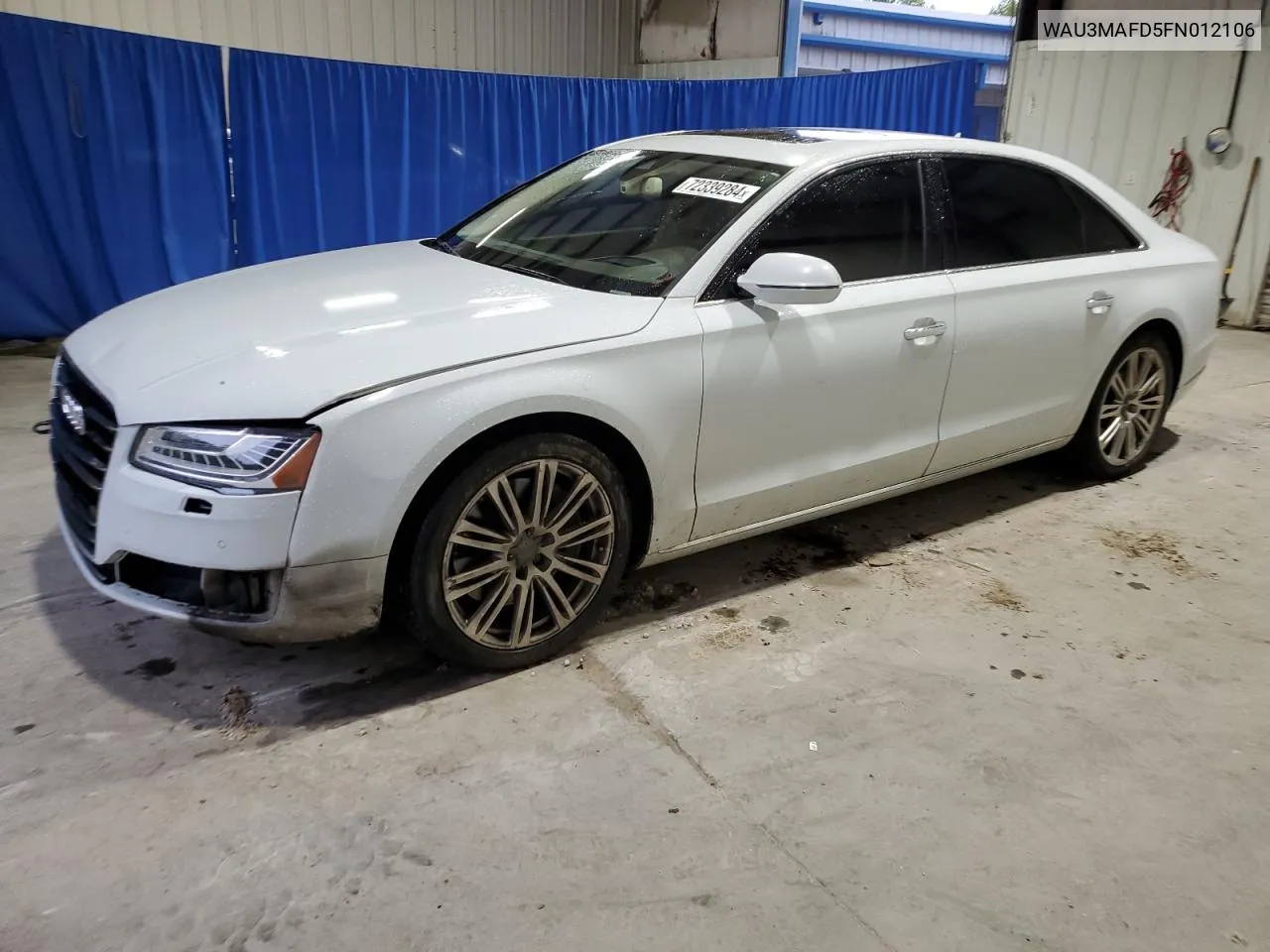 WAU3MAFD5FN012106 2015 Audi A8 L Tdi Quattro