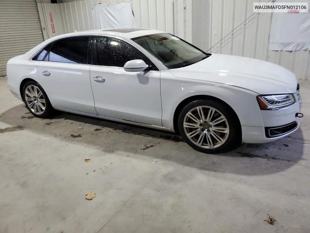 WAU3MAFD5FN012106 2015 Audi A8 L Tdi Quattro