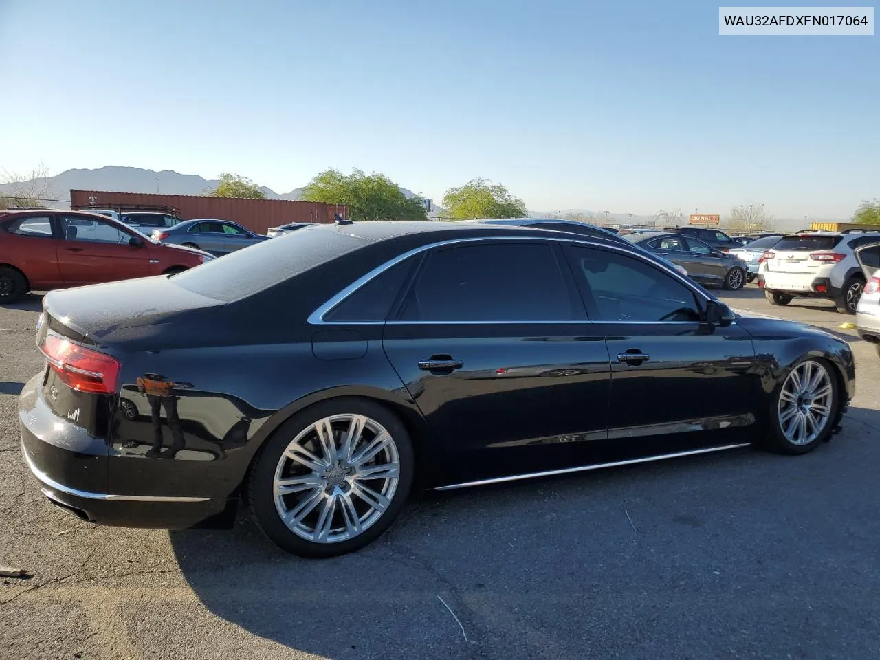 WAU32AFDXFN017064 2015 Audi A8 L Quattro