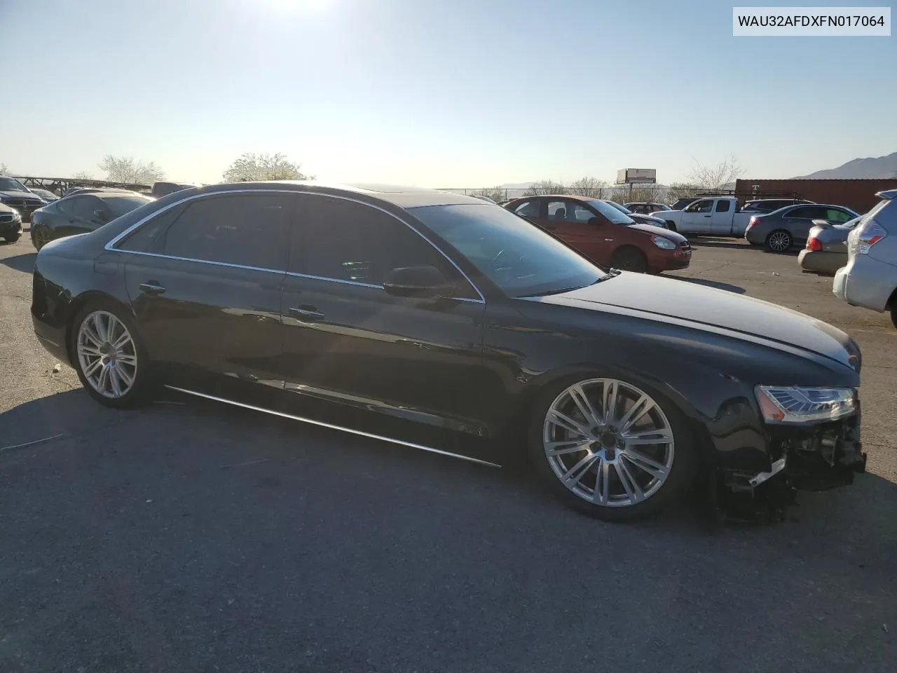 2015 Audi A8 L Quattro VIN: WAU32AFDXFN017064 Lot: 72451444