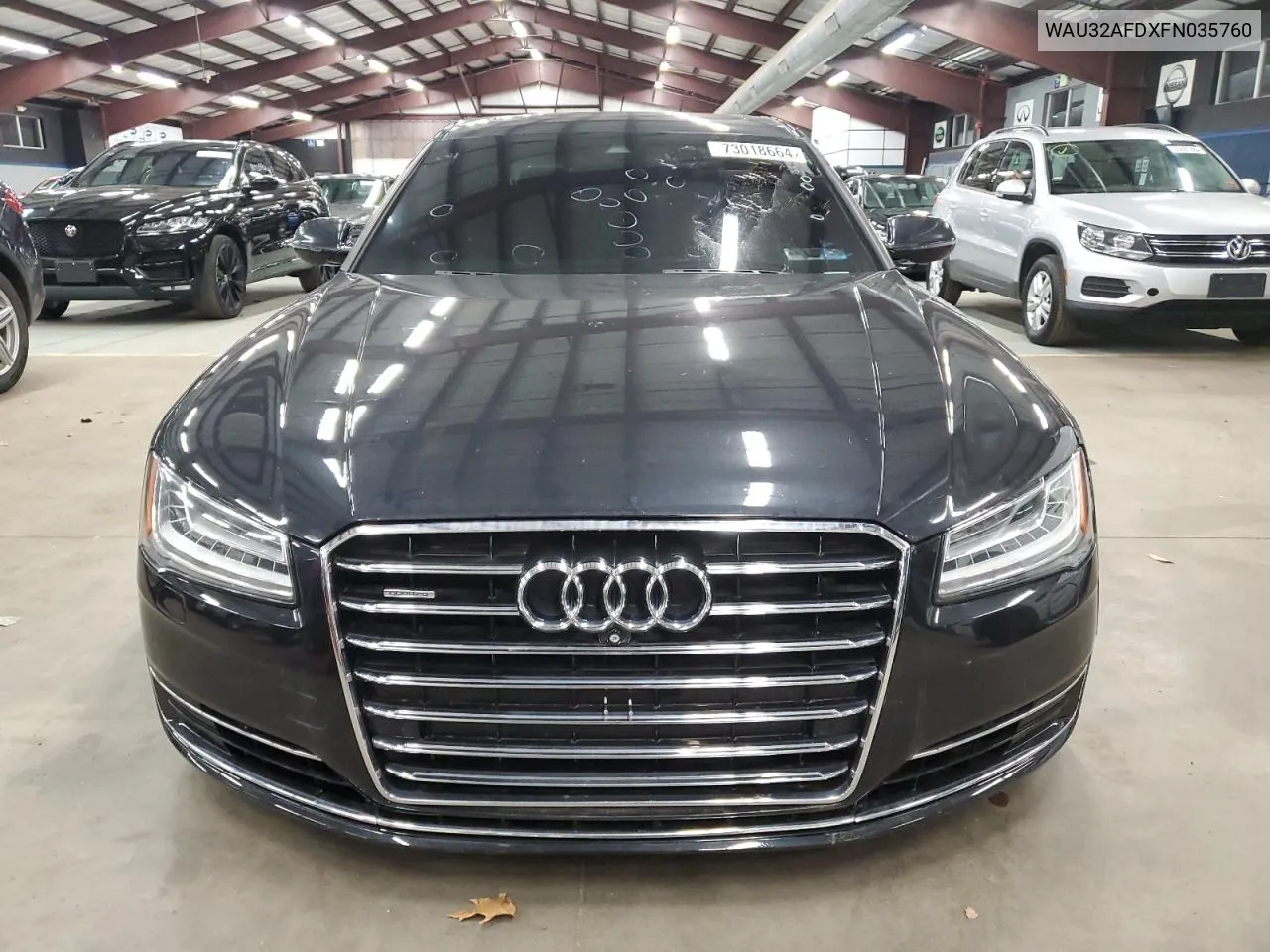 2015 Audi A8 L Quattro VIN: WAU32AFDXFN035760 Lot: 73018664