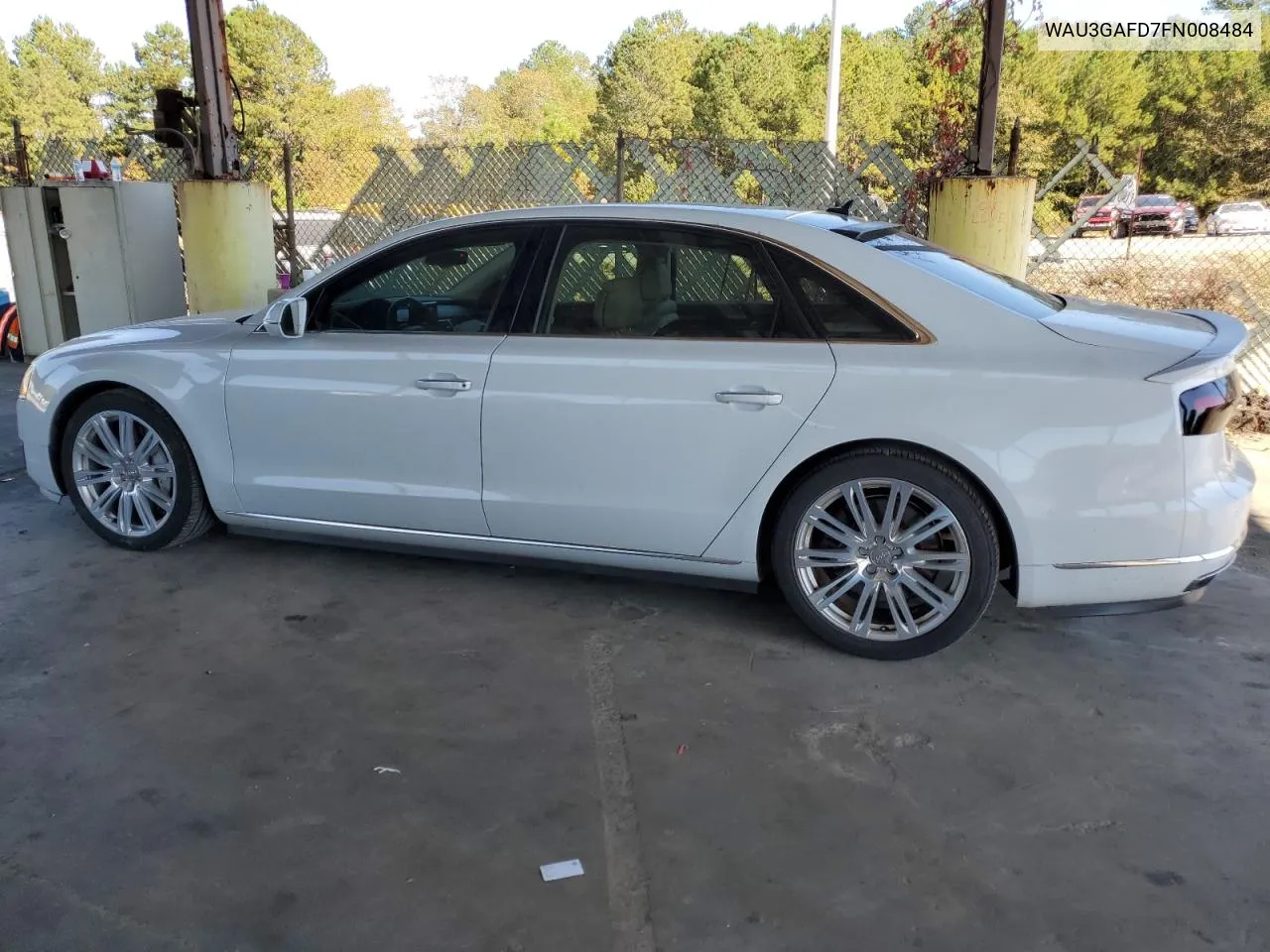 WAU3GAFD7FN008484 2015 Audi A8 L Quattro