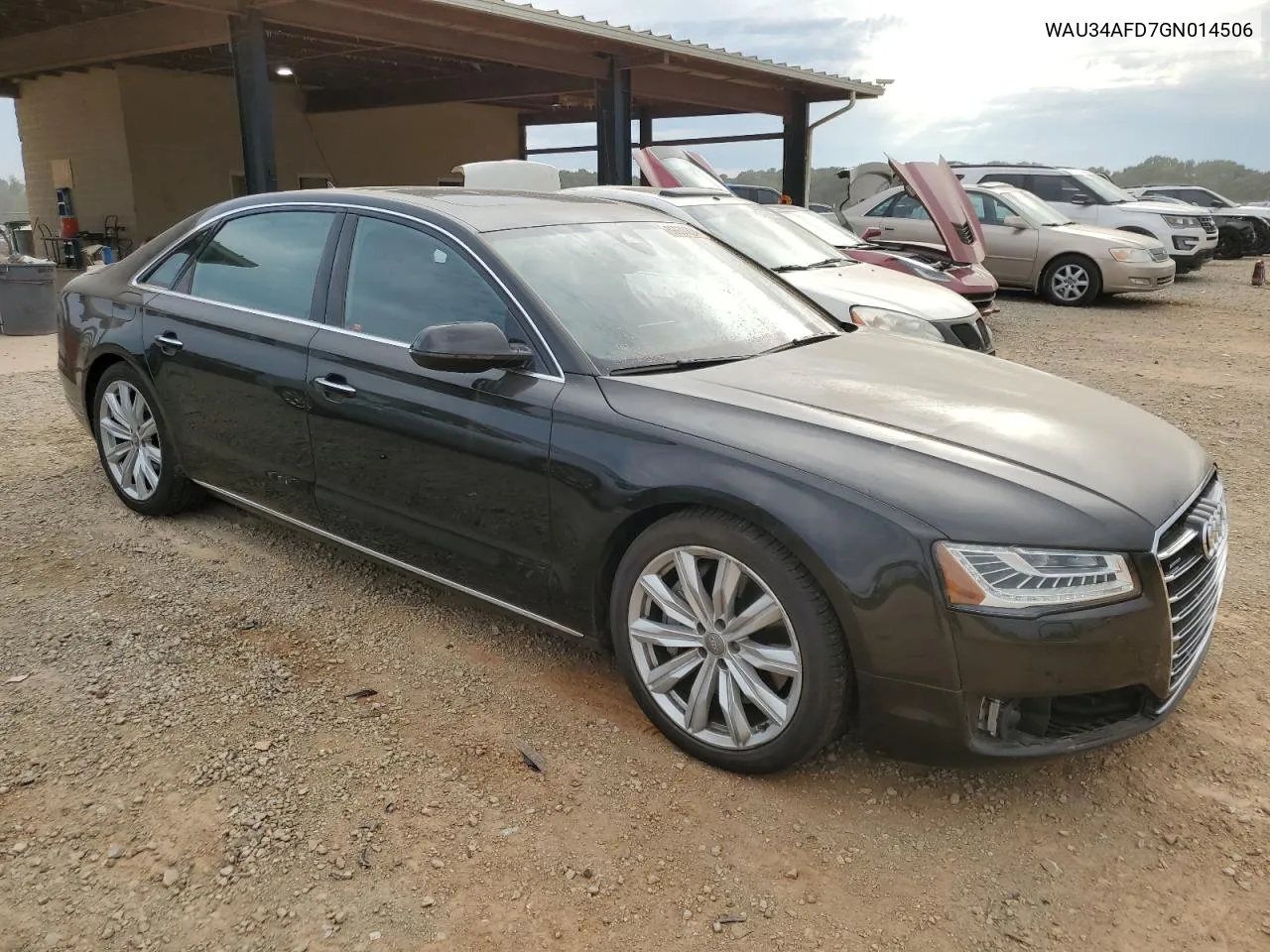 WAU34AFD7GN014506 2016 Audi A8 L Quattro