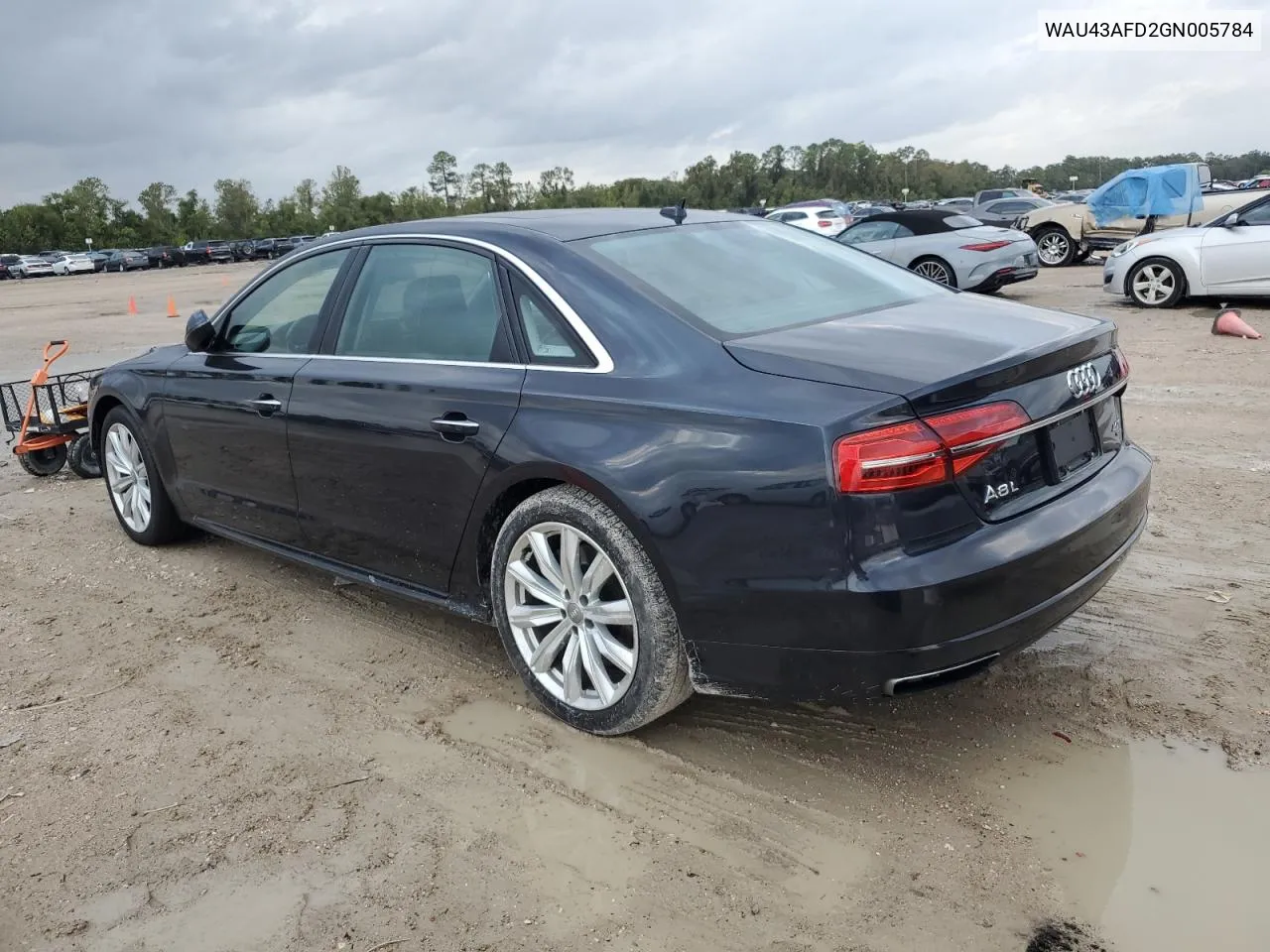 2016 Audi A8 L Quattro VIN: WAU43AFD2GN005784 Lot: 78958264