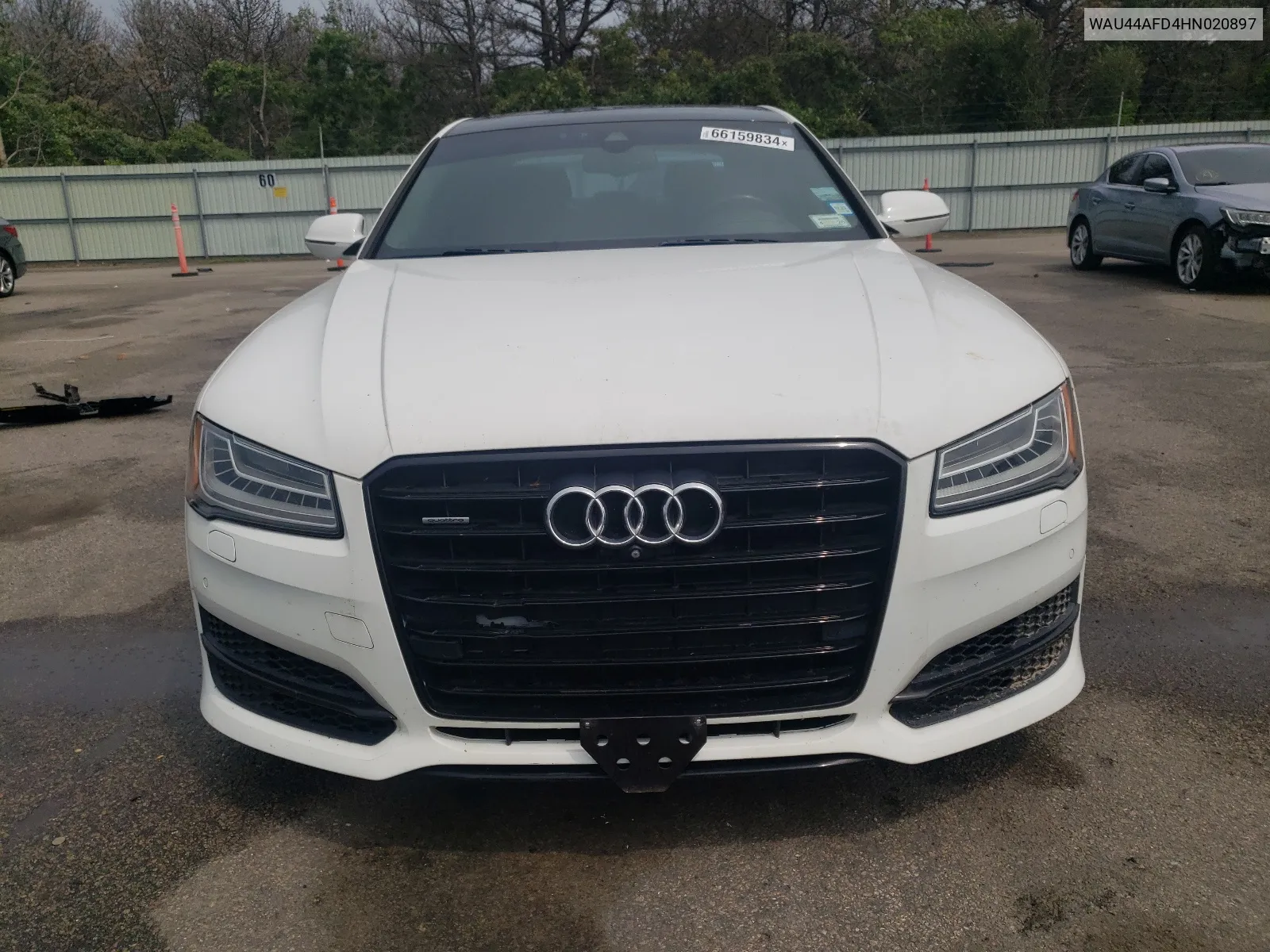 2017 Audi A8 L Quattro VIN: WAU44AFD4HN020897 Lot: 66159834