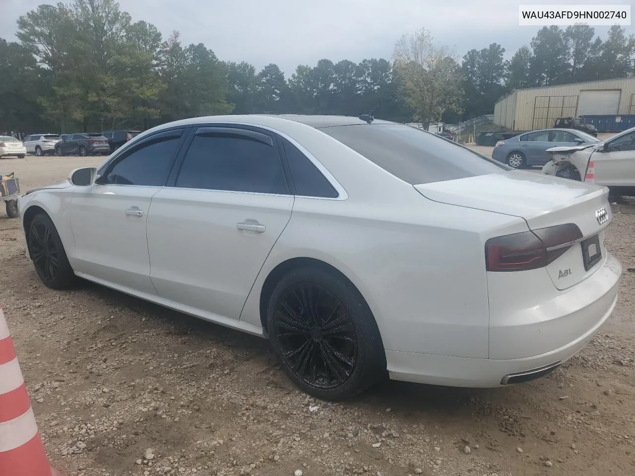 2017 Audi A8 L Quattro VIN: WAU43AFD9HN002740 Lot: 72805654