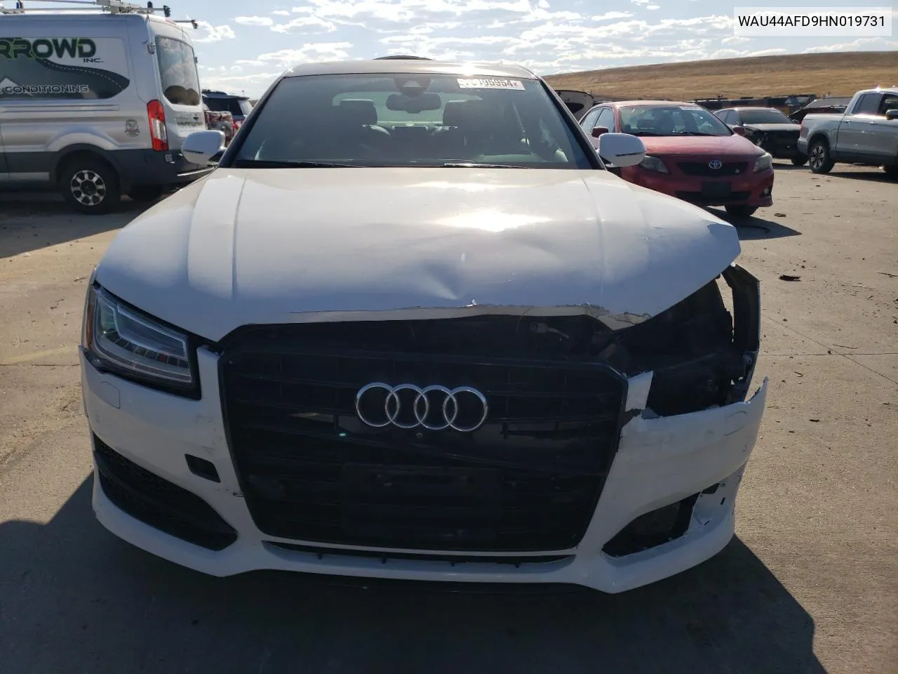 2017 Audi A8 L Quattro VIN: WAU44AFD9HN019731 Lot: 75495954