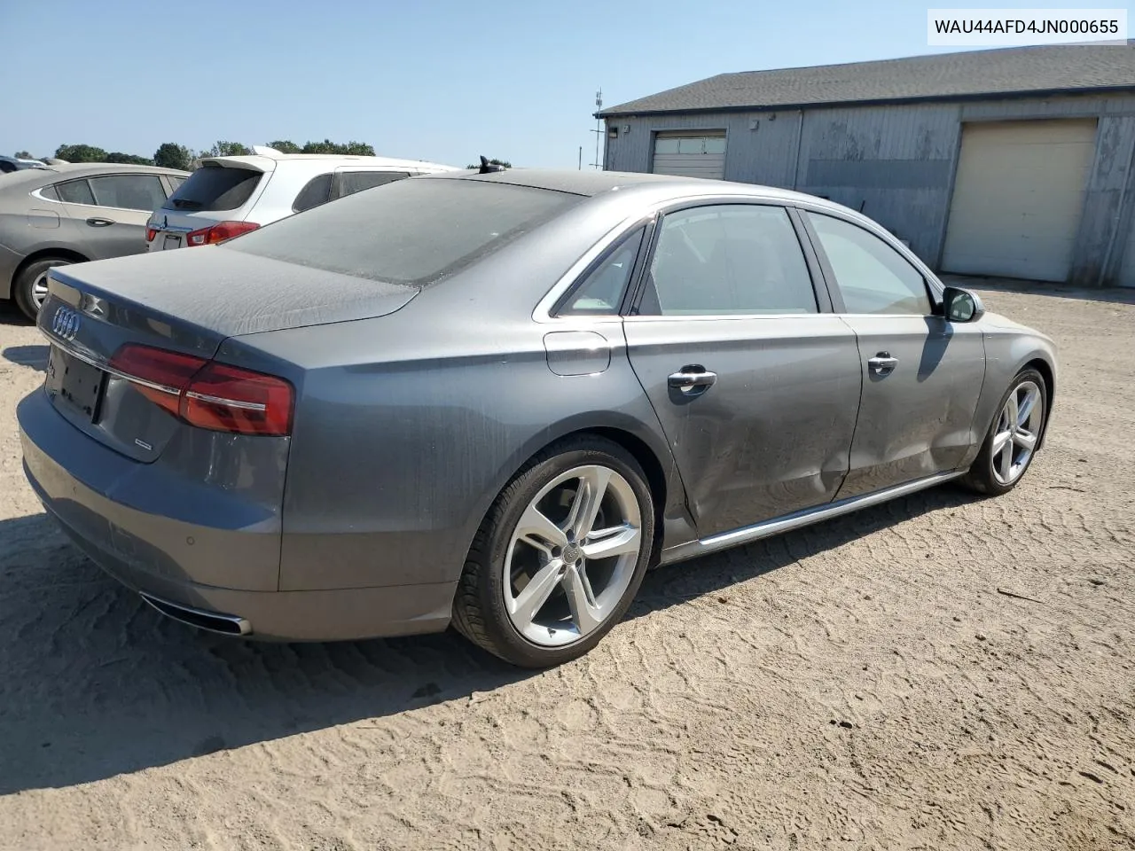 WAU44AFD4JN000655 2018 Audi A8 L Quattro