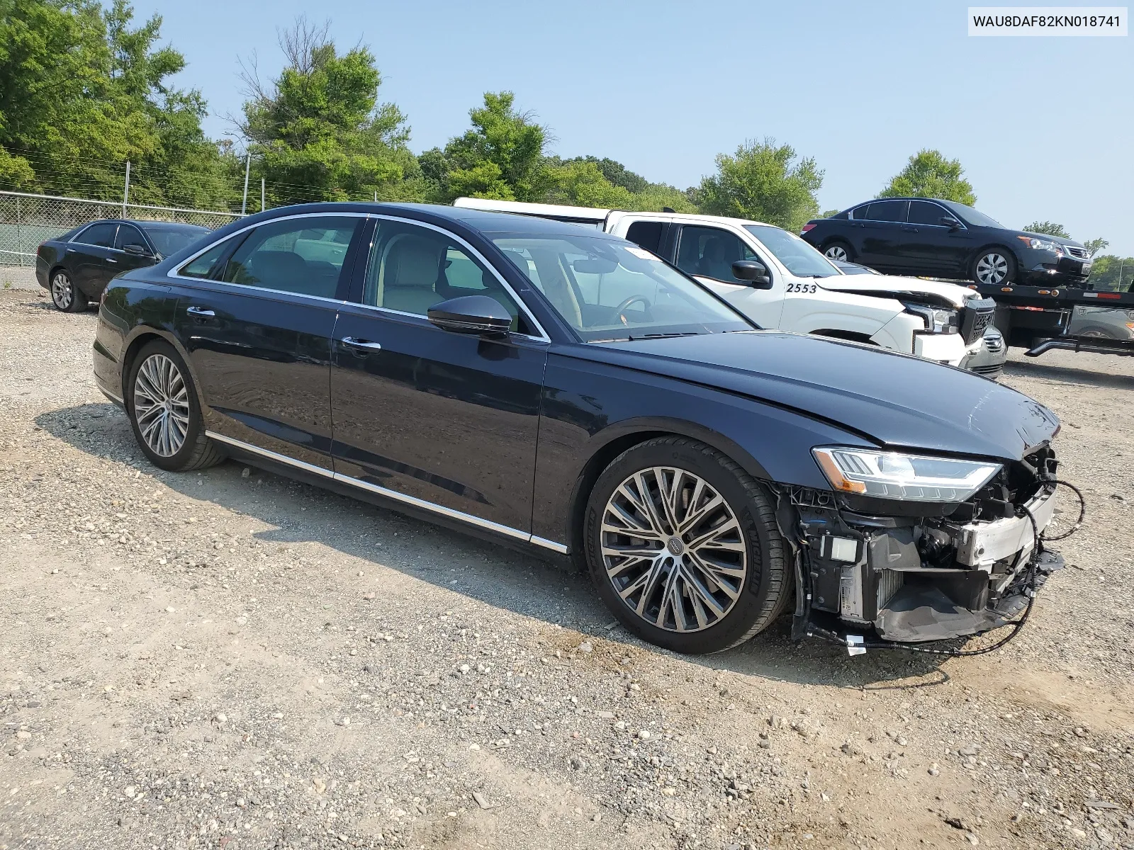 2019 Audi A8 L VIN: WAU8DAF82KN018741 Lot: 66041764