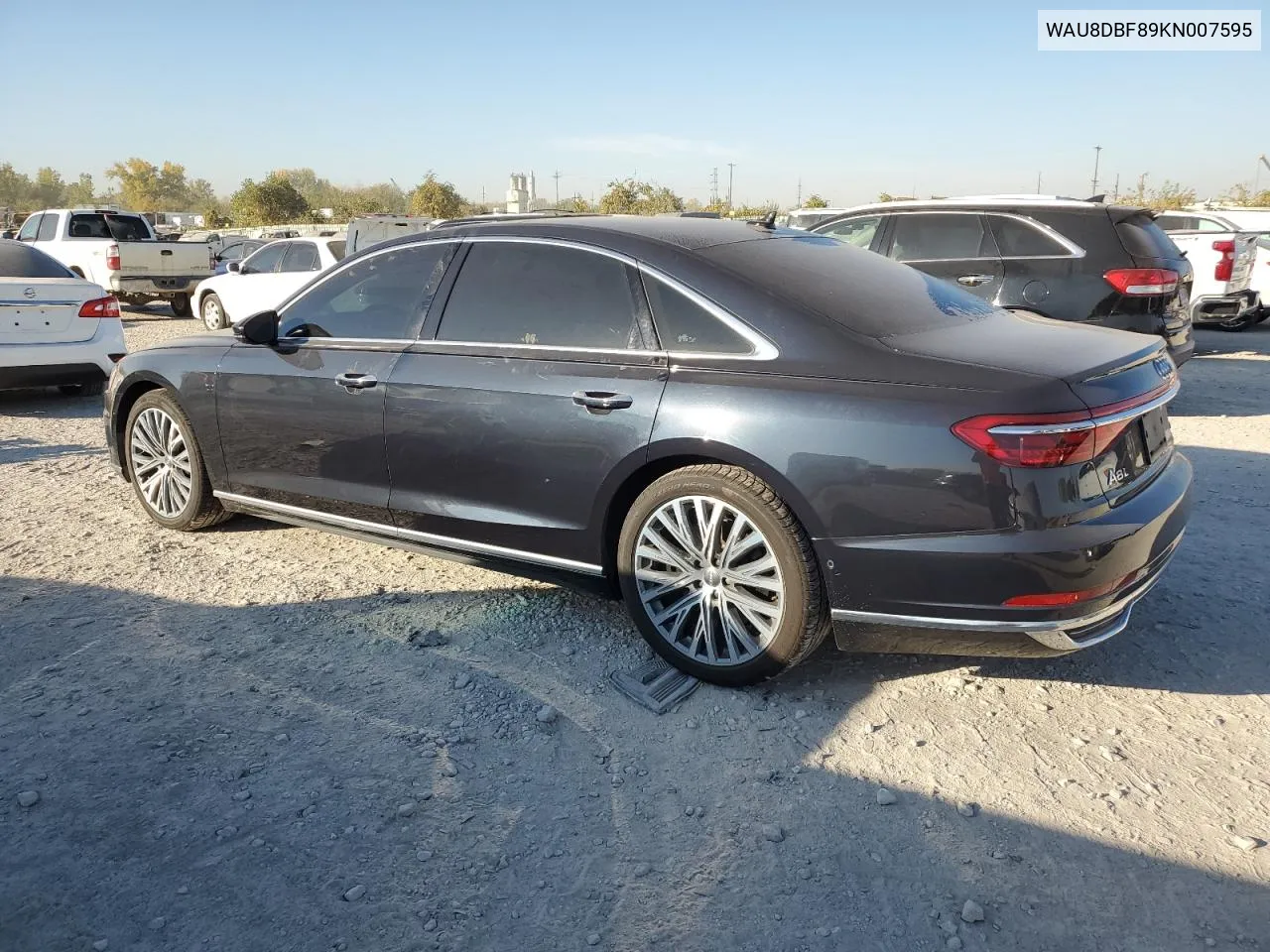 2019 Audi A8 L VIN: WAU8DBF89KN007595 Lot: 76814804