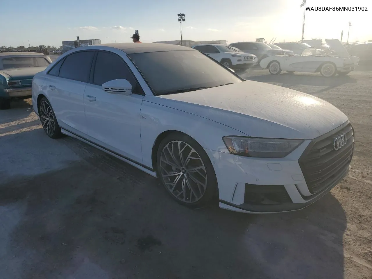 2021 Audi A8 L VIN: WAU8DAF86MN031902 Lot: 74131144