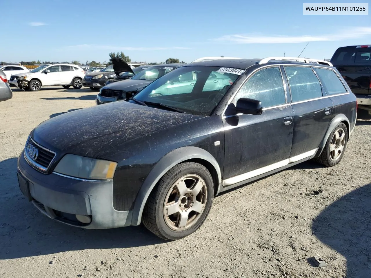 2001 Audi Allroad VIN: WAUYP64B11N101255 Lot: 77422544