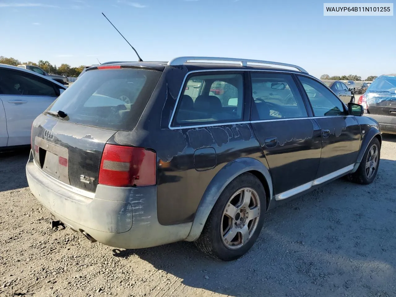 2001 Audi Allroad VIN: WAUYP64B11N101255 Lot: 77422544