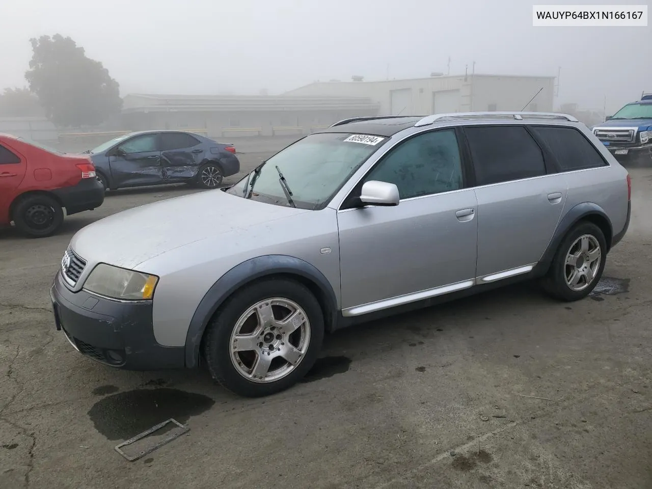 2001 Audi Allroad VIN: WAUYP64BX1N166167 Lot: 80590194