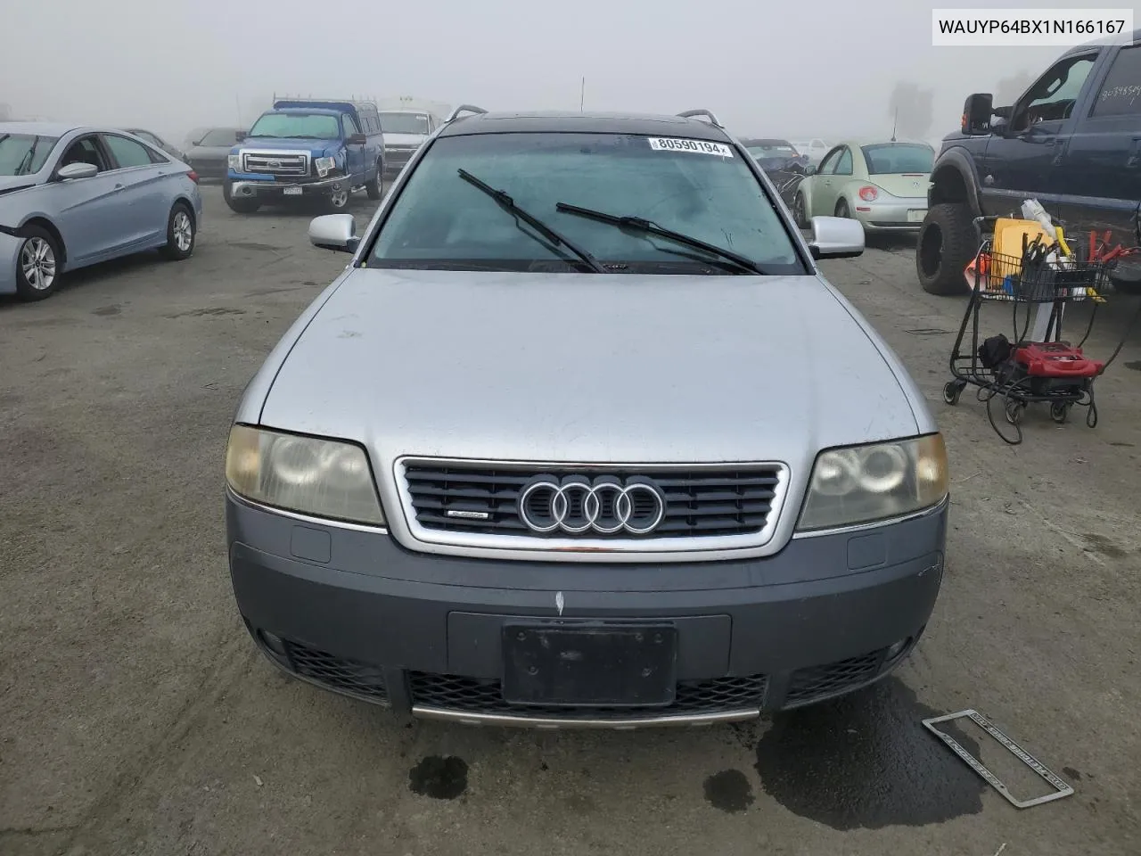 2001 Audi Allroad VIN: WAUYP64BX1N166167 Lot: 80590194