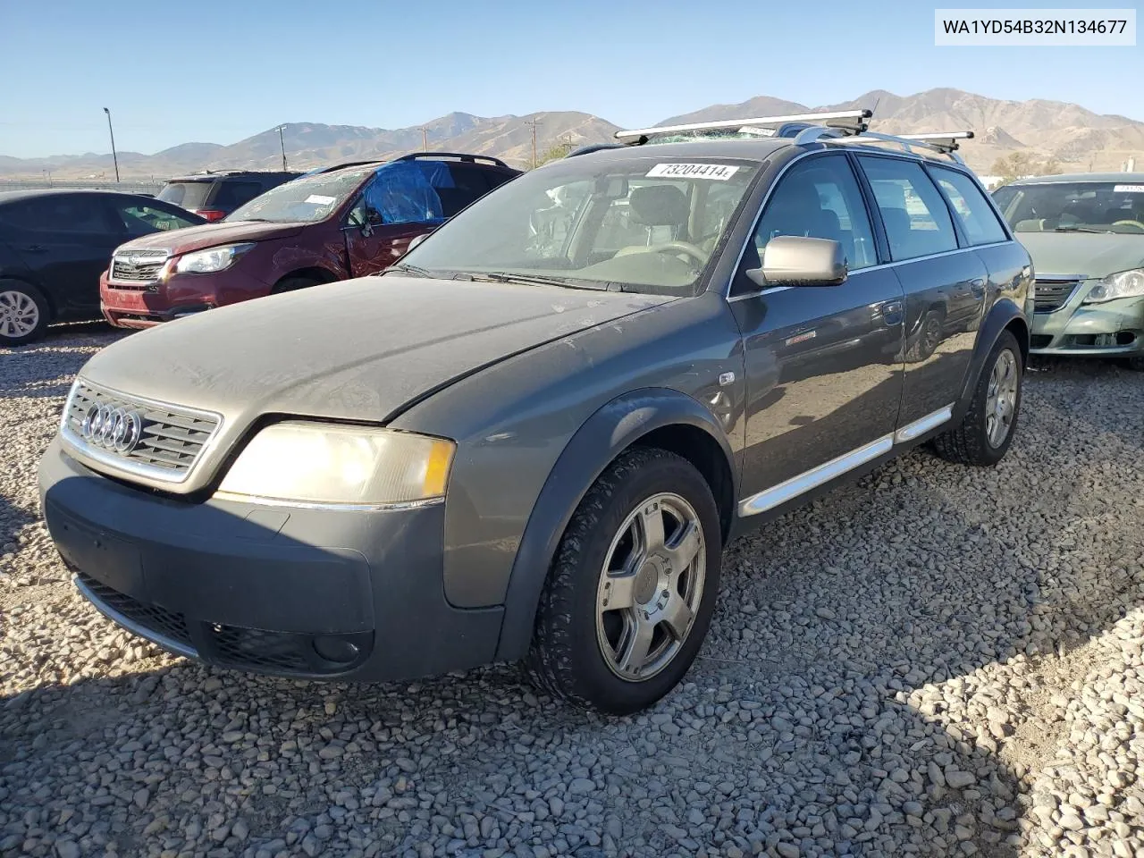 2002 Audi Allroad VIN: WA1YD54B32N134677 Lot: 73204414