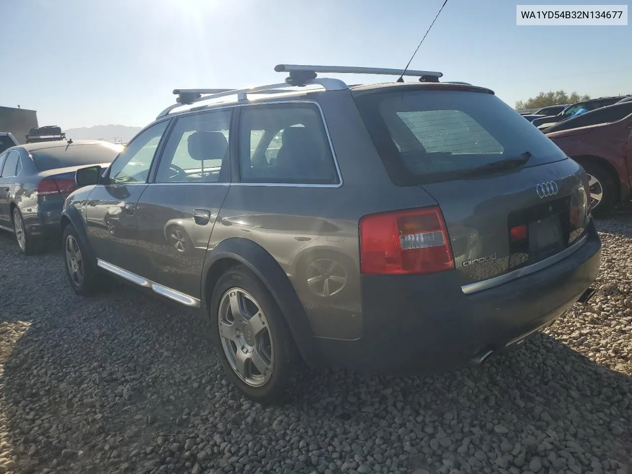 2002 Audi Allroad VIN: WA1YD54B32N134677 Lot: 73204414