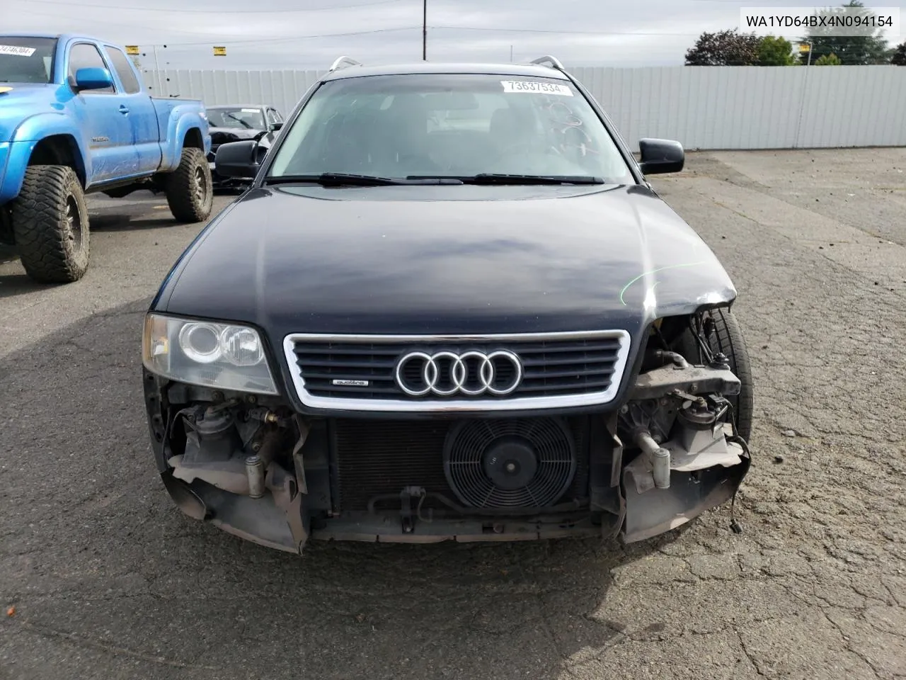 2004 Audi Allroad VIN: WA1YD64BX4N094154 Lot: 73637534