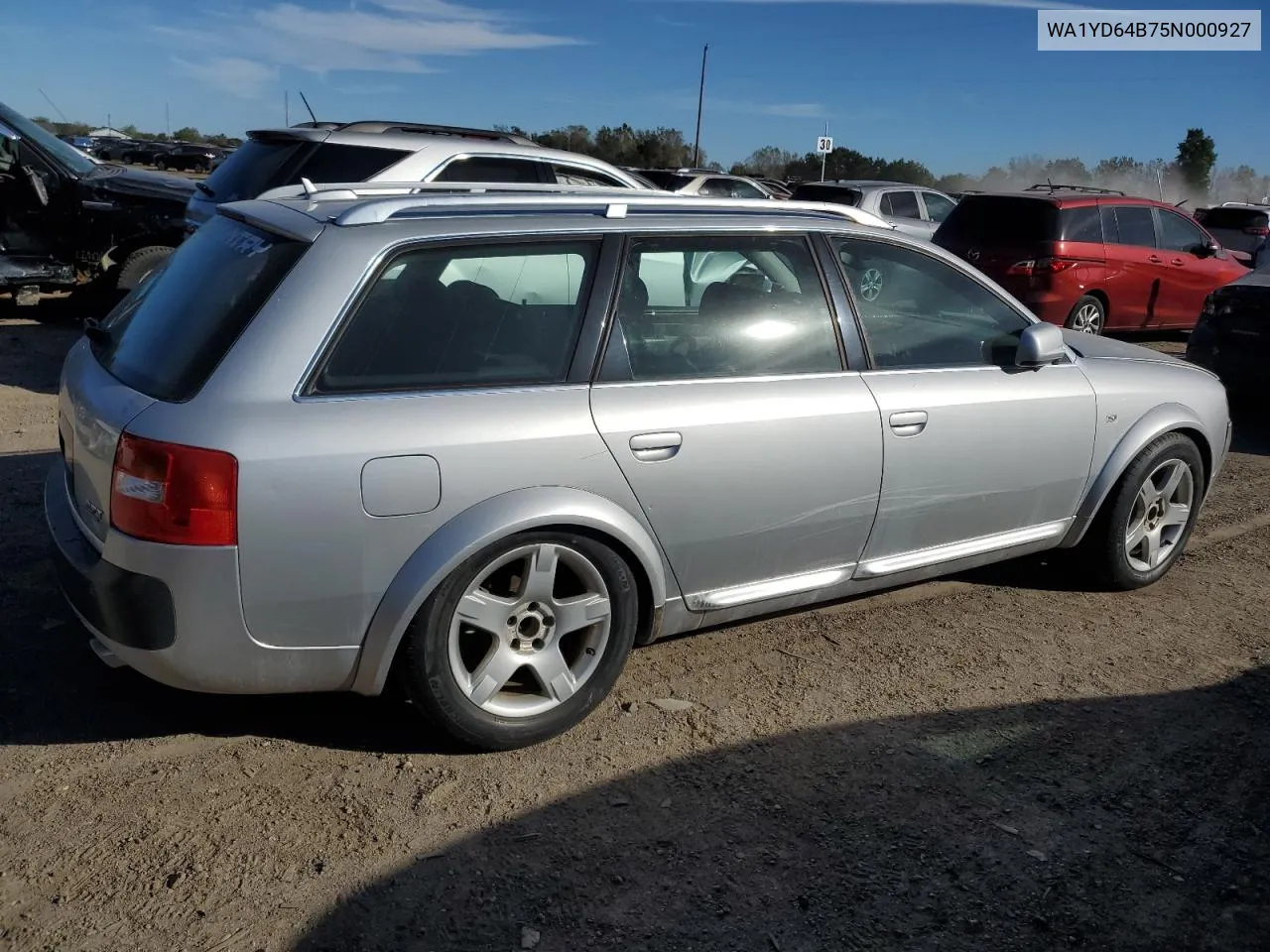 2005 Audi Allroad VIN: WA1YD64B75N000927 Lot: 73735914