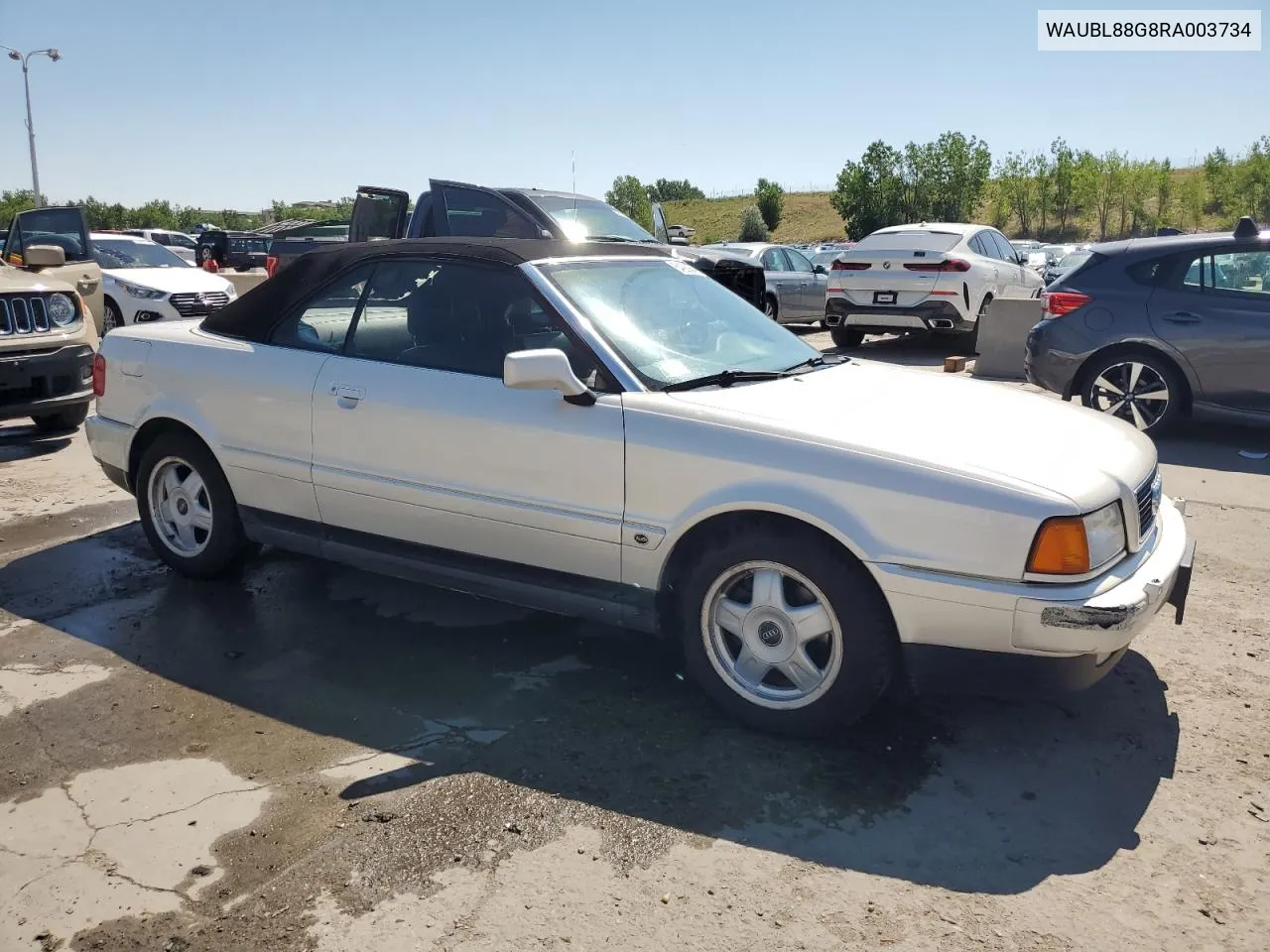 1994 Audi Cabriolet VIN: WAUBL88G8RA003734 Lot: 64280644