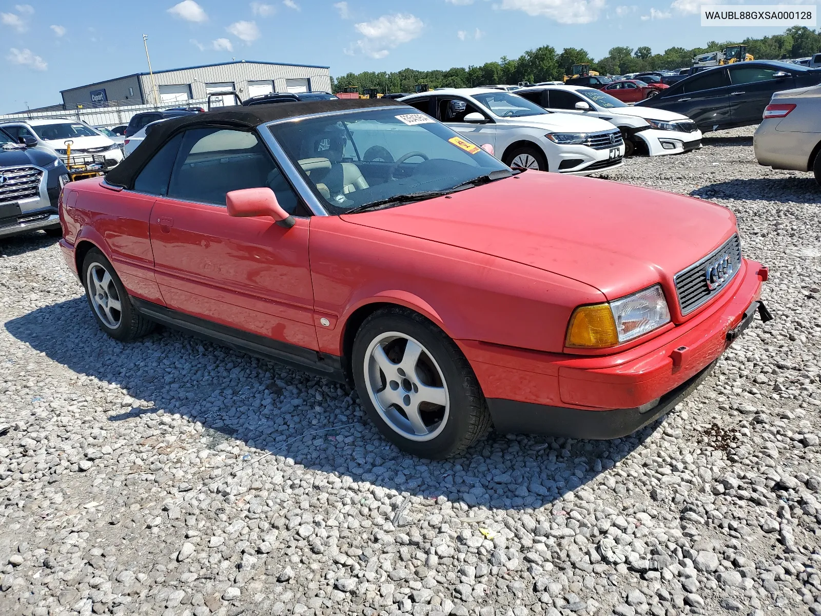 1995 Audi Cabriolet VIN: WAUBL88GXSA000128 Lot: 63543954