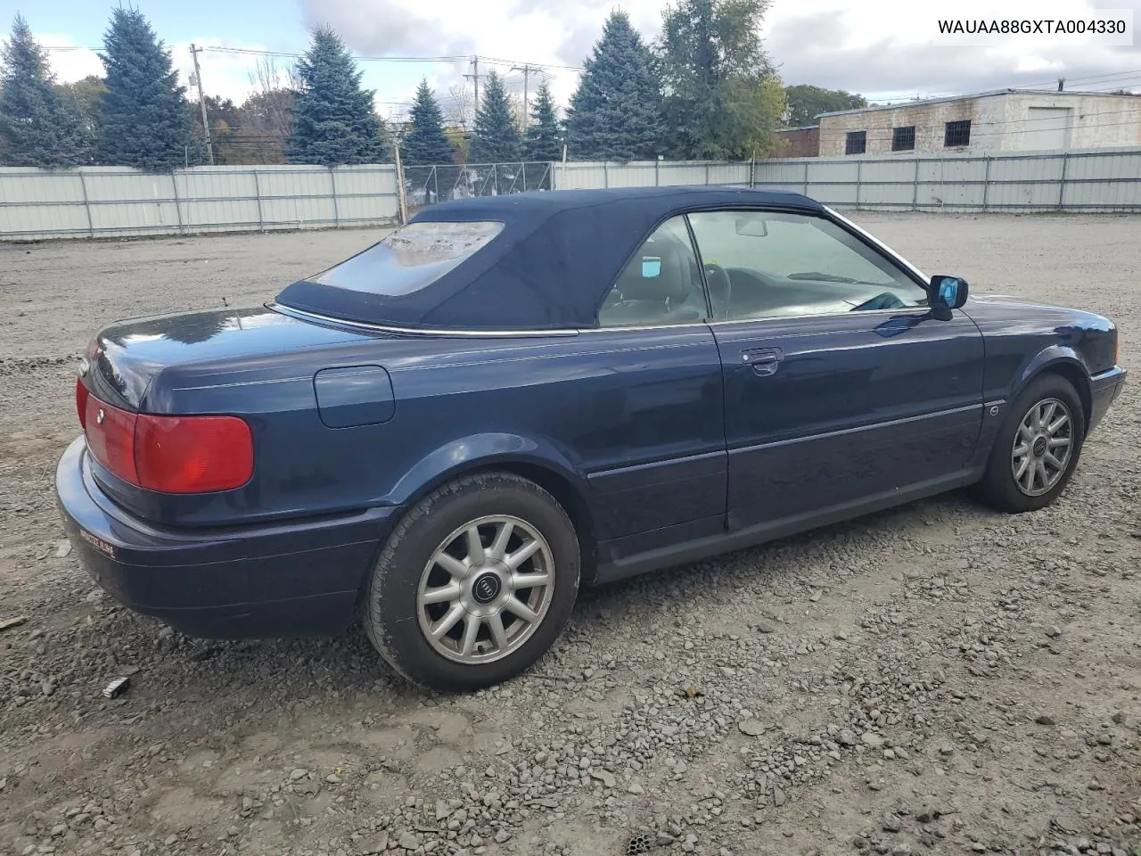 1996 Audi Cabriolet VIN: WAUAA88GXTA004330 Lot: 73375724