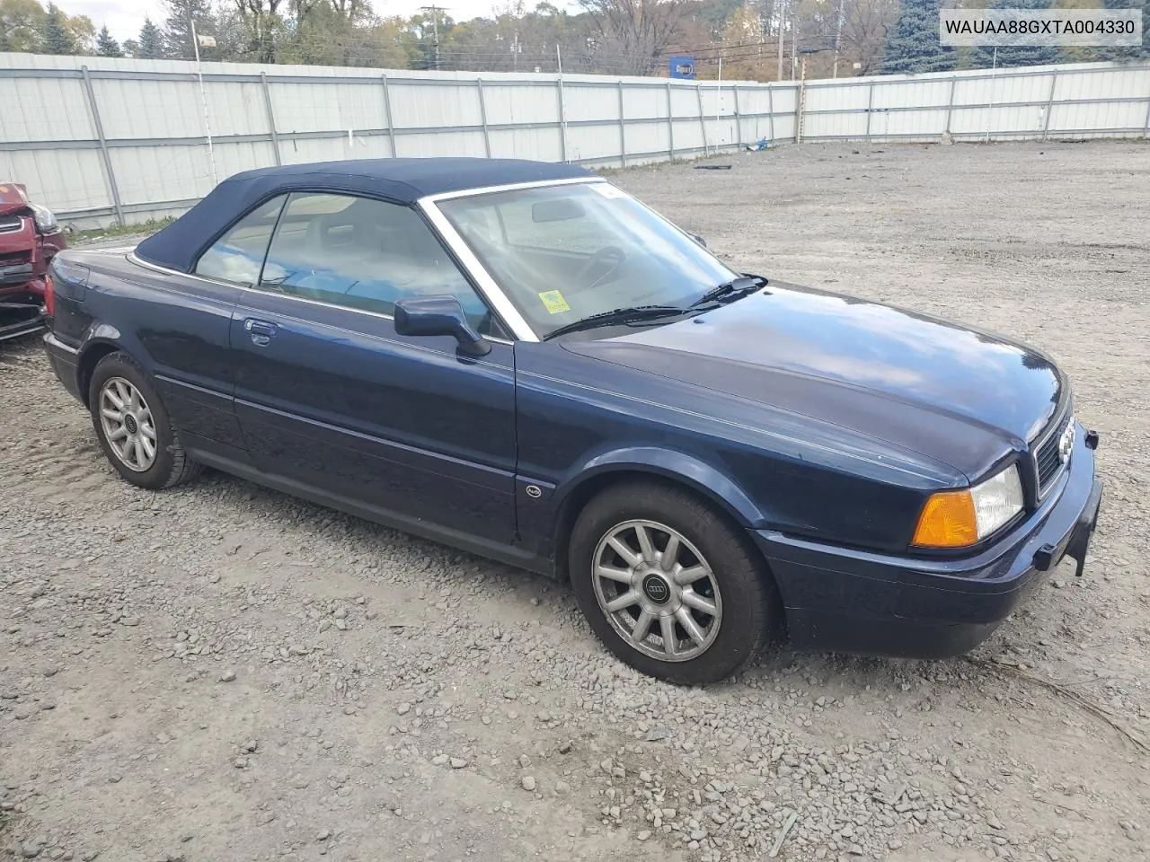 1996 Audi Cabriolet VIN: WAUAA88GXTA004330 Lot: 73375724