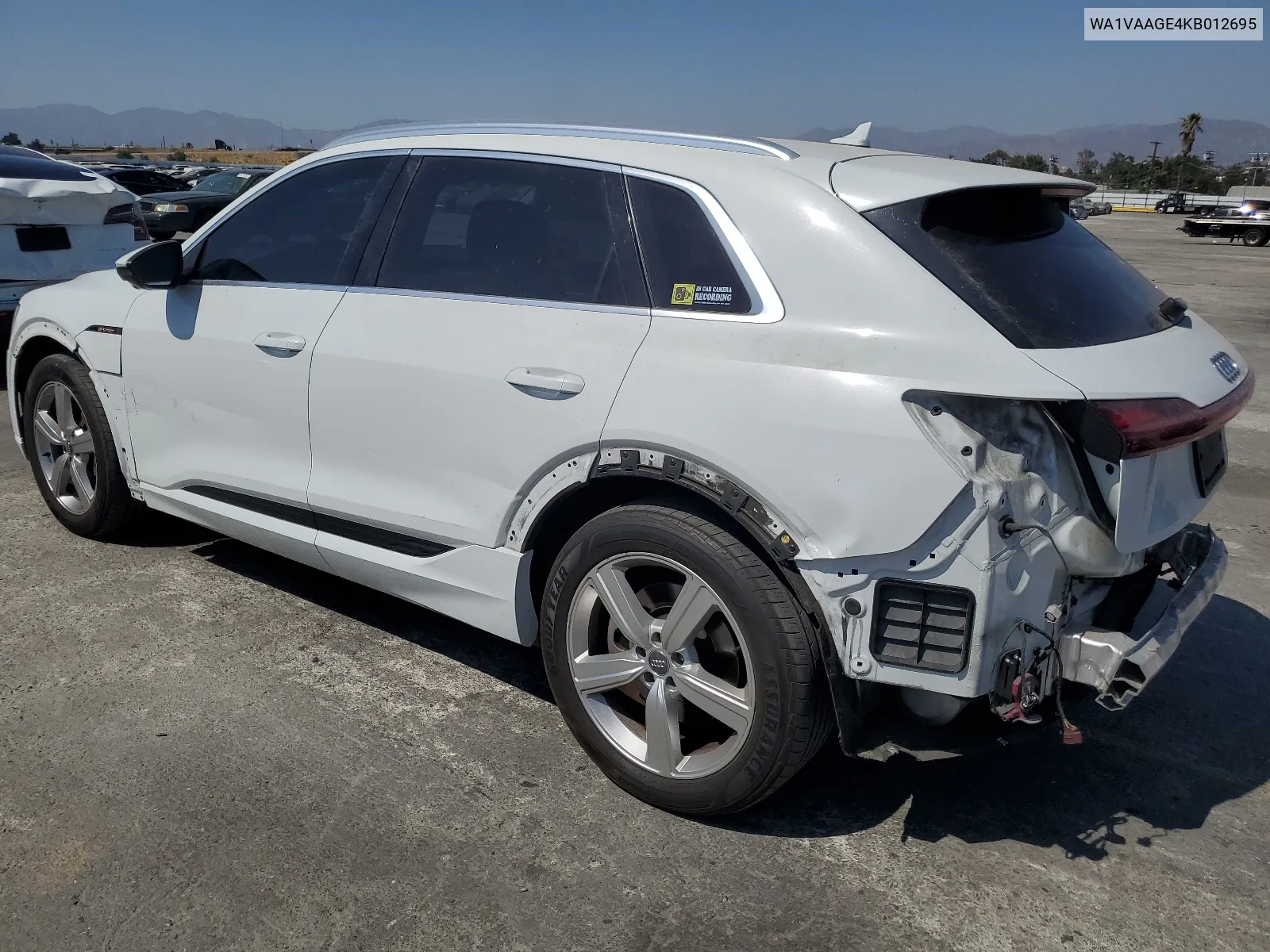 WA1VAAGE4KB012695 2019 Audi E-Tron Prestige