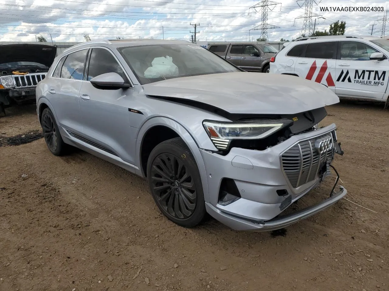 2019 Audi E-Tron Prestige VIN: WA1VAAGEXKB024303 Lot: 69901124