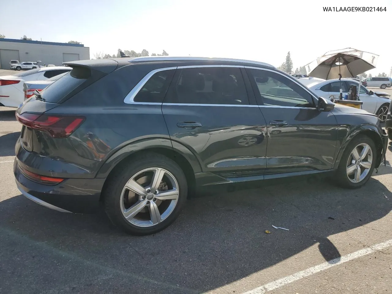 2019 Audi E-Tron Premium Plus VIN: WA1LAAGE9KB021464 Lot: 72757914