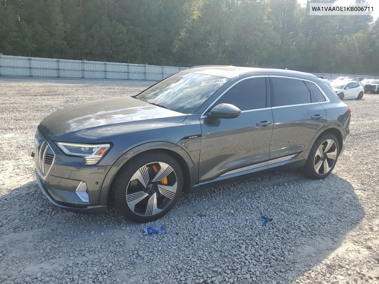 WA1VAAGE1KB006711 2019 Audi E-Tron Prestige