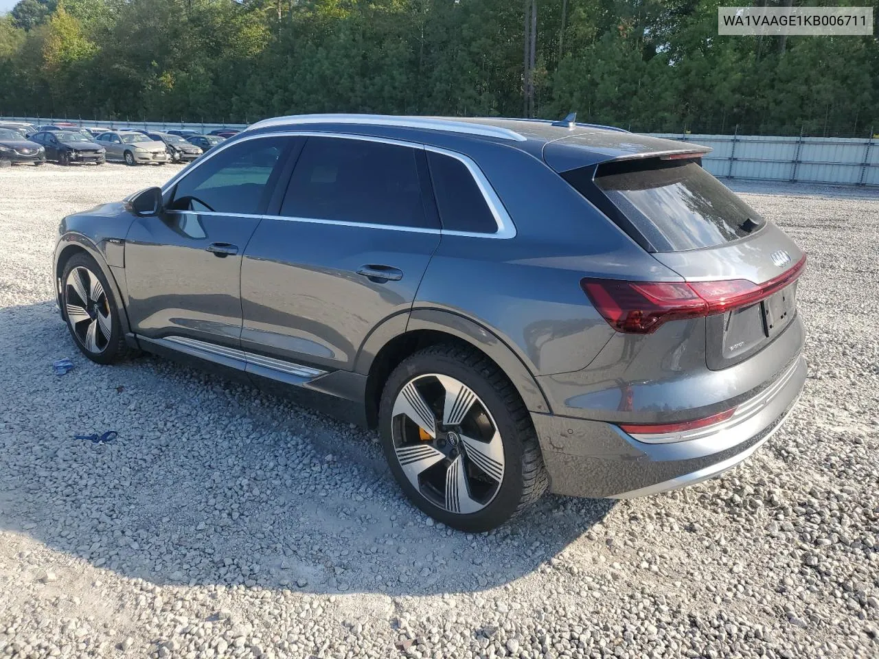 WA1VAAGE1KB006711 2019 Audi E-Tron Prestige