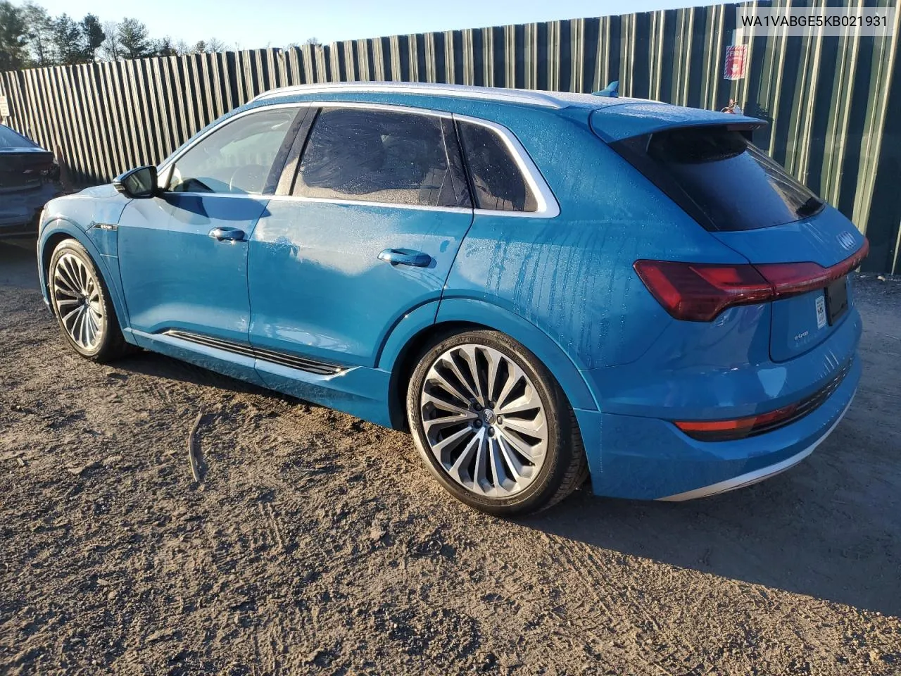 2019 Audi E-Tron Prestige VIN: WA1VABGE5KB021931 Lot: 76066484