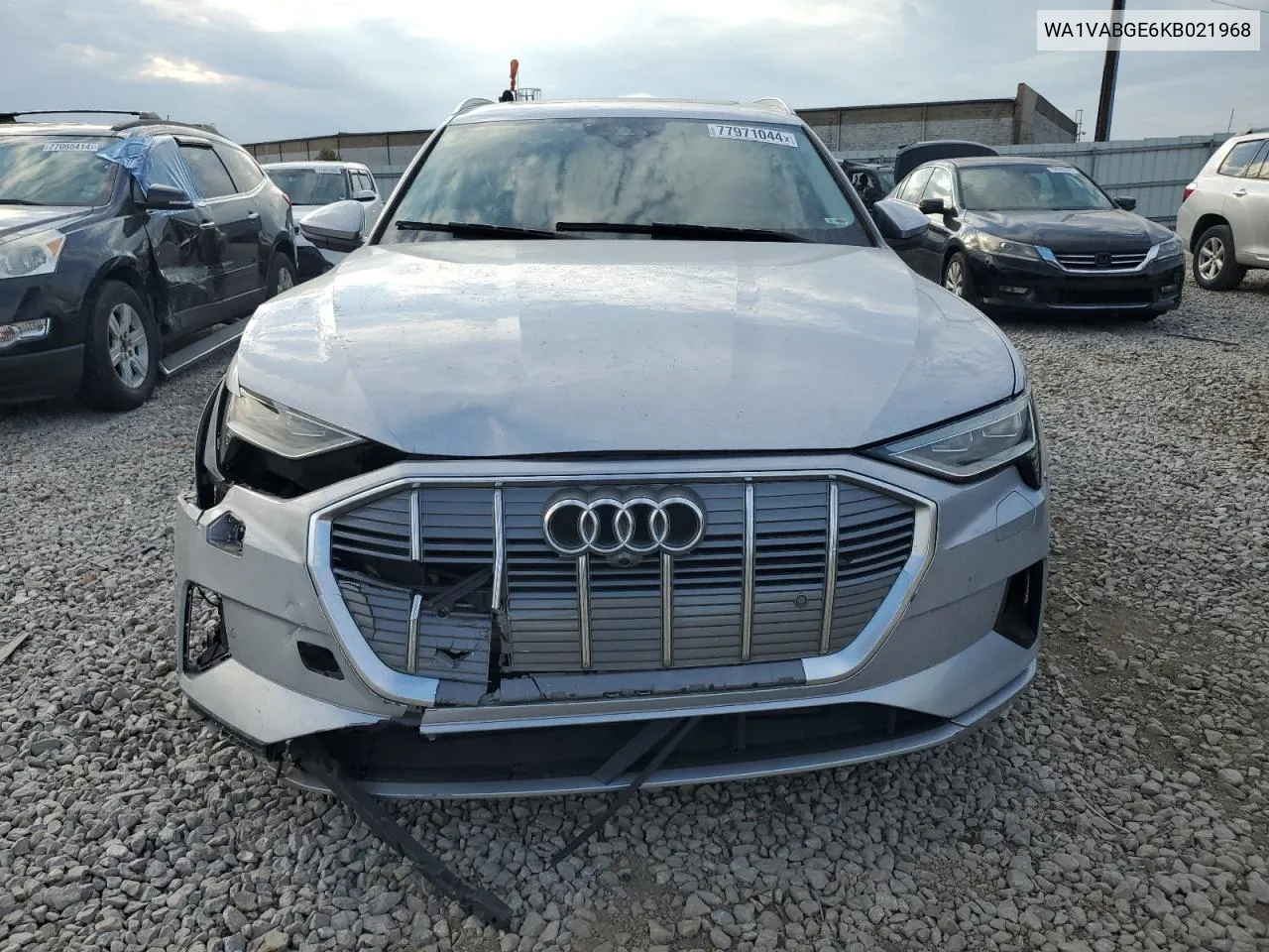 2019 Audi E-Tron Prestige VIN: WA1VABGE6KB021968 Lot: 77971044