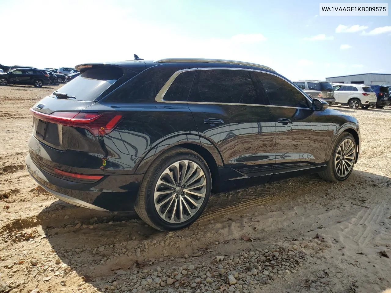 2019 Audi E-Tron Prestige VIN: WA1VAAGE1KB009575 Lot: 78244444