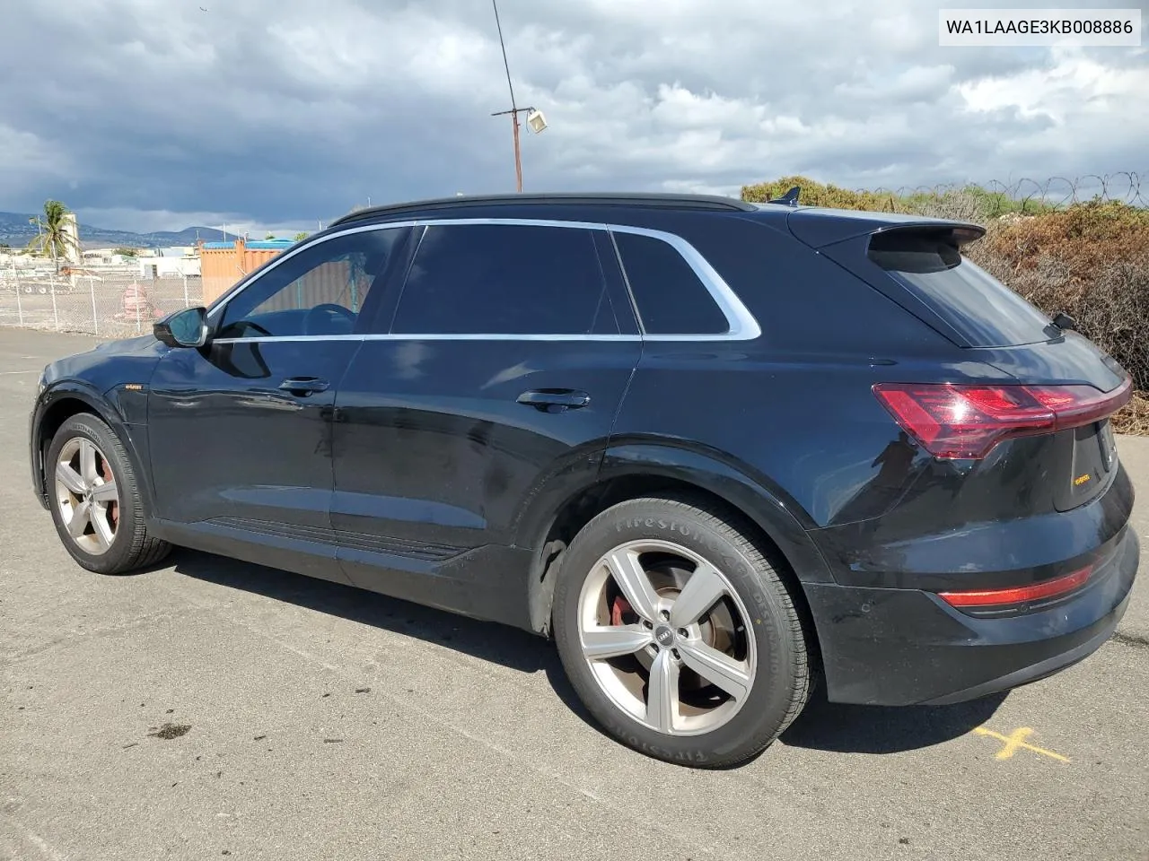 2019 Audi E-Tron Premium Plus VIN: WA1LAAGE3KB008886 Lot: 78893214