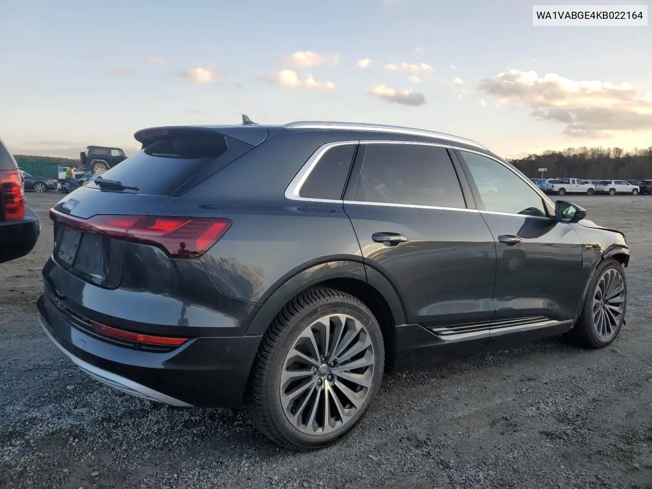 2019 Audi E-Tron Prestige VIN: WA1VABGE4KB022164 Lot: 80440654