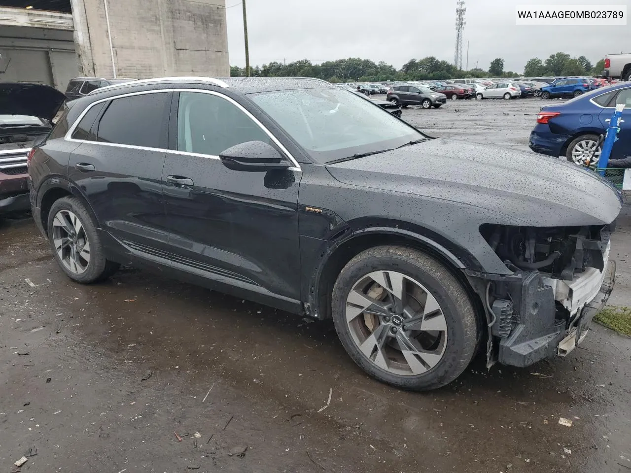 2021 Audi E-Tron Premium VIN: WA1AAAGE0MB023789 Lot: 72626064