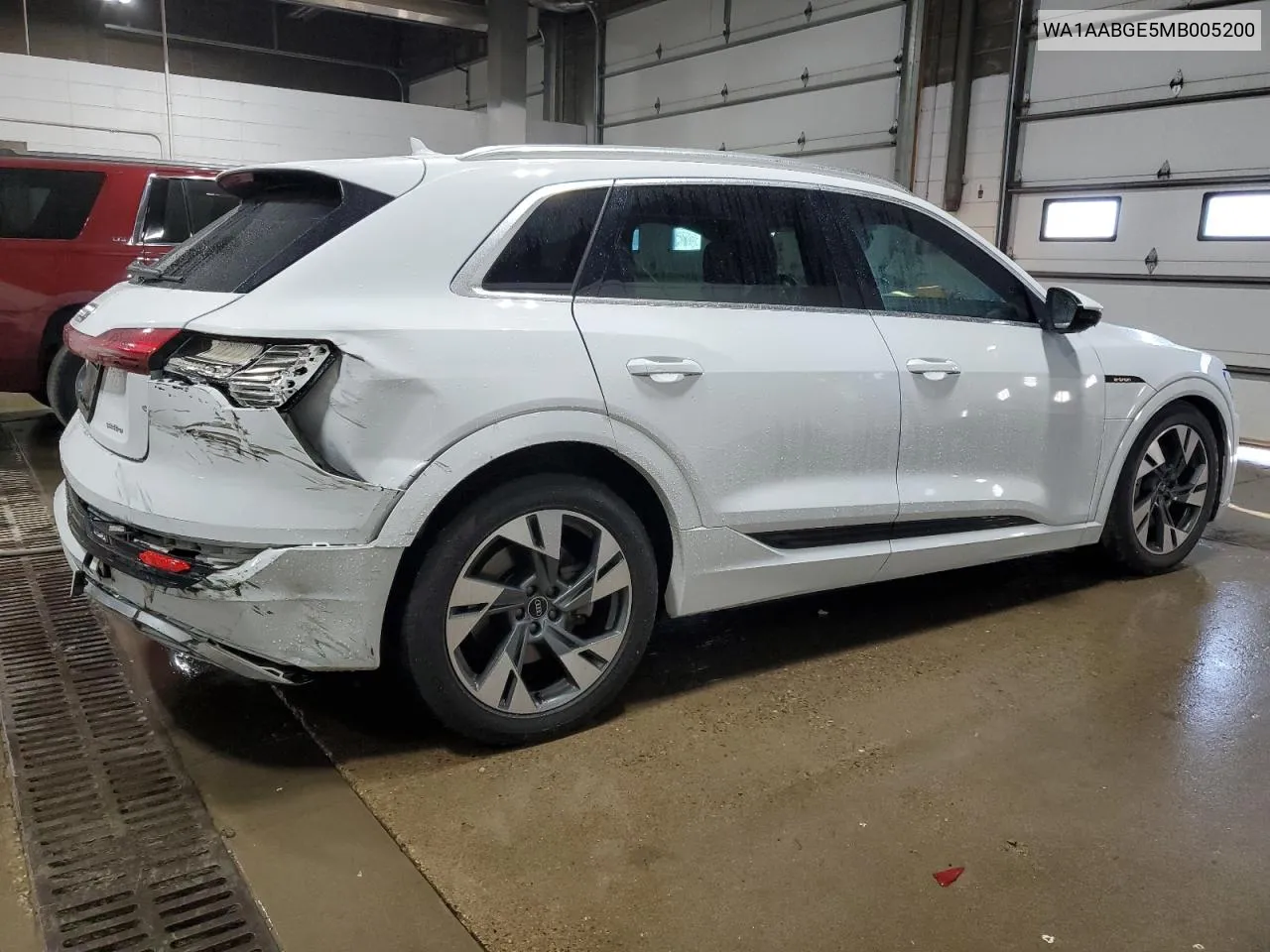 2021 Audi E-Tron Premium VIN: WA1AABGE5MB005200 Lot: 73297844