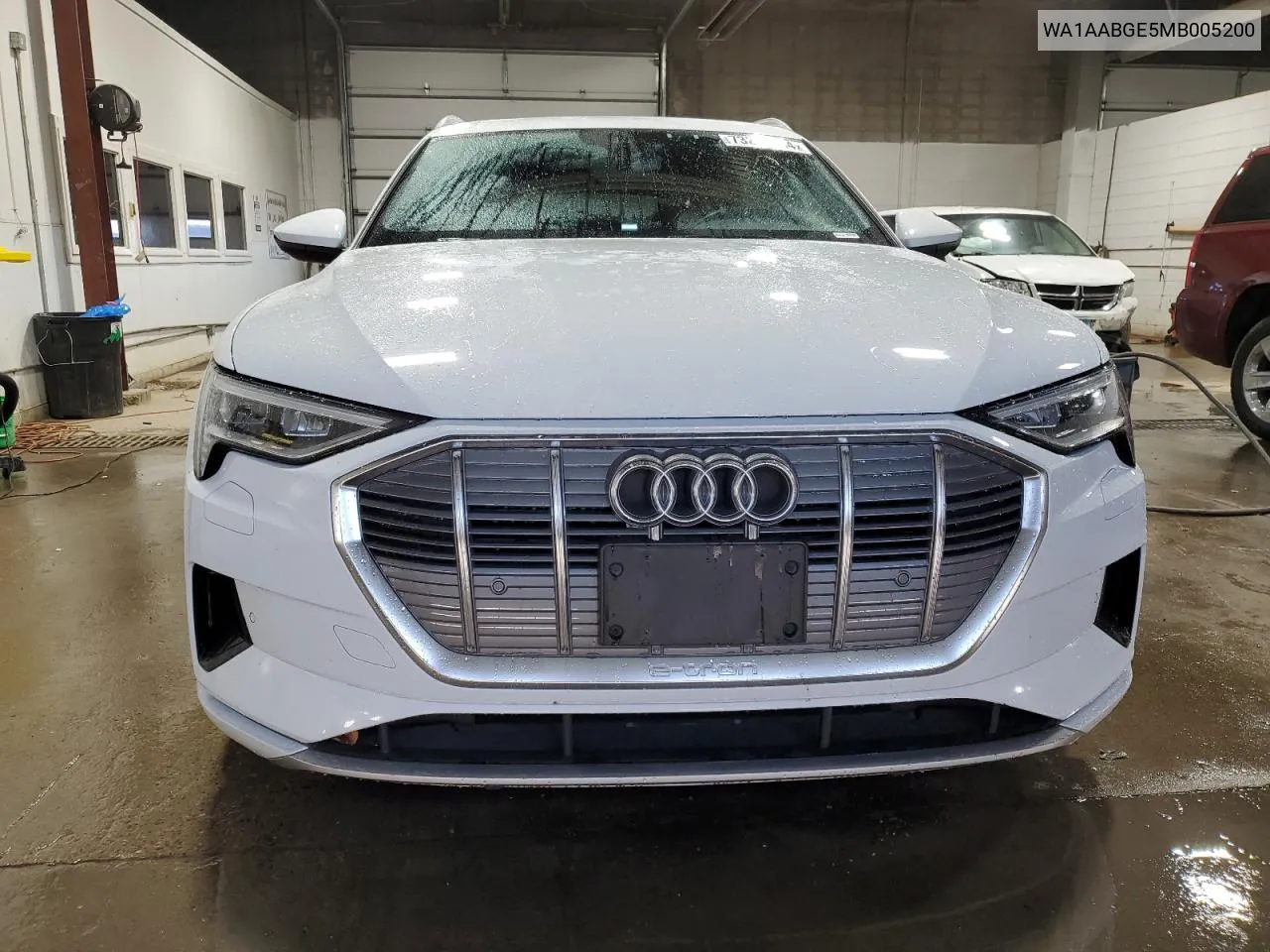 2021 Audi E-Tron Premium VIN: WA1AABGE5MB005200 Lot: 73297844