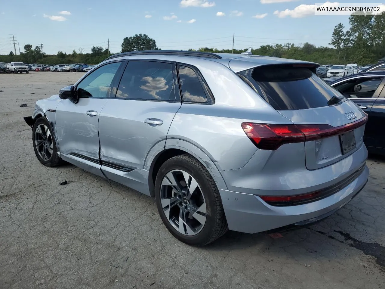 2022 Audi E-Tron Premium VIN: WA1AAAGE9NB046702 Lot: 69697064