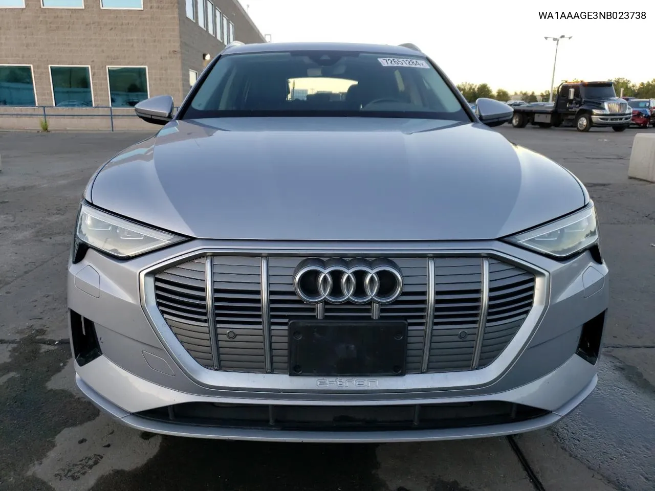 2022 Audi E-Tron Premium VIN: WA1AAAGE3NB023738 Lot: 72651284