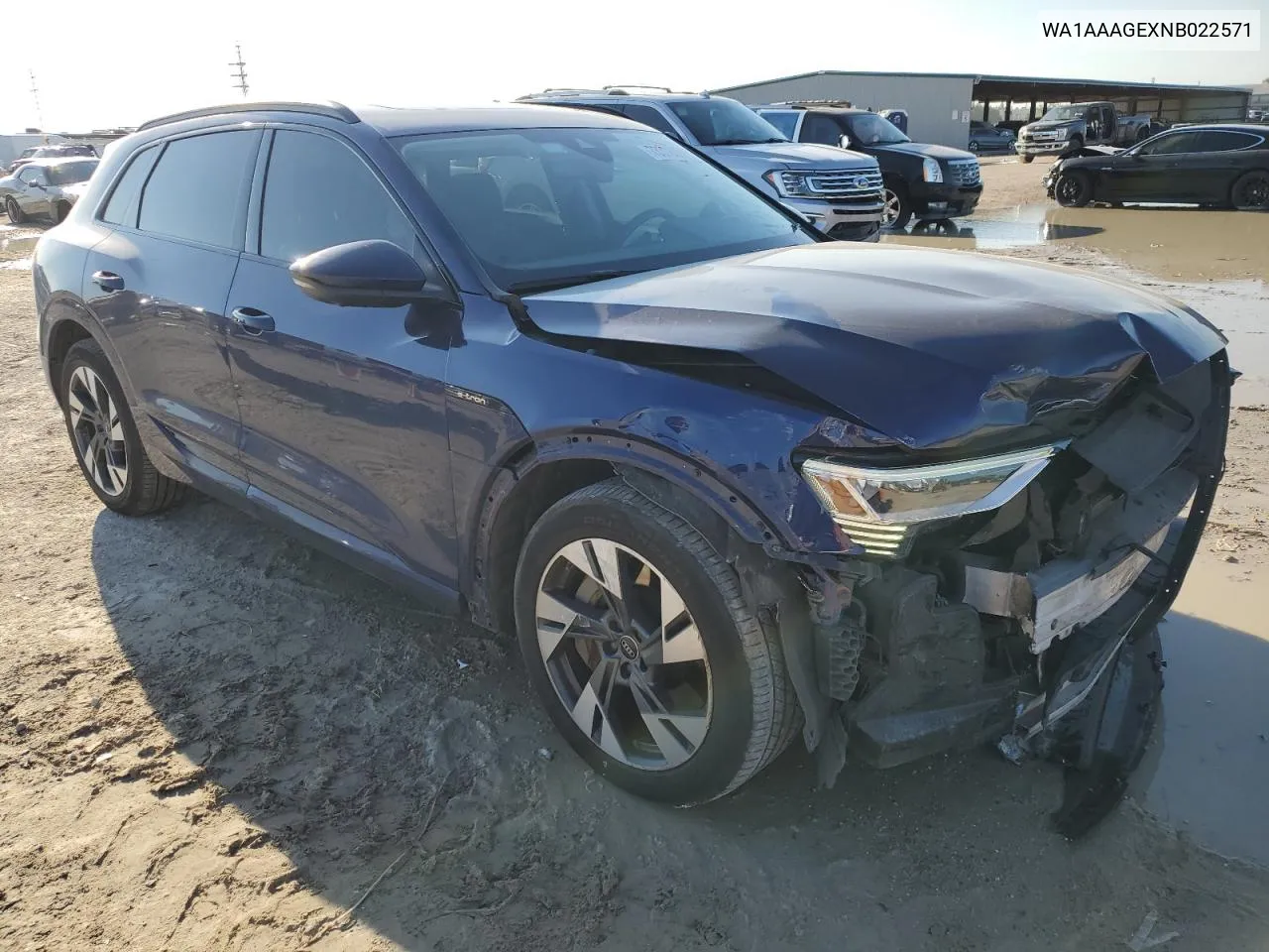 WA1AAAGEXNB022571 2022 Audi E-Tron Premium