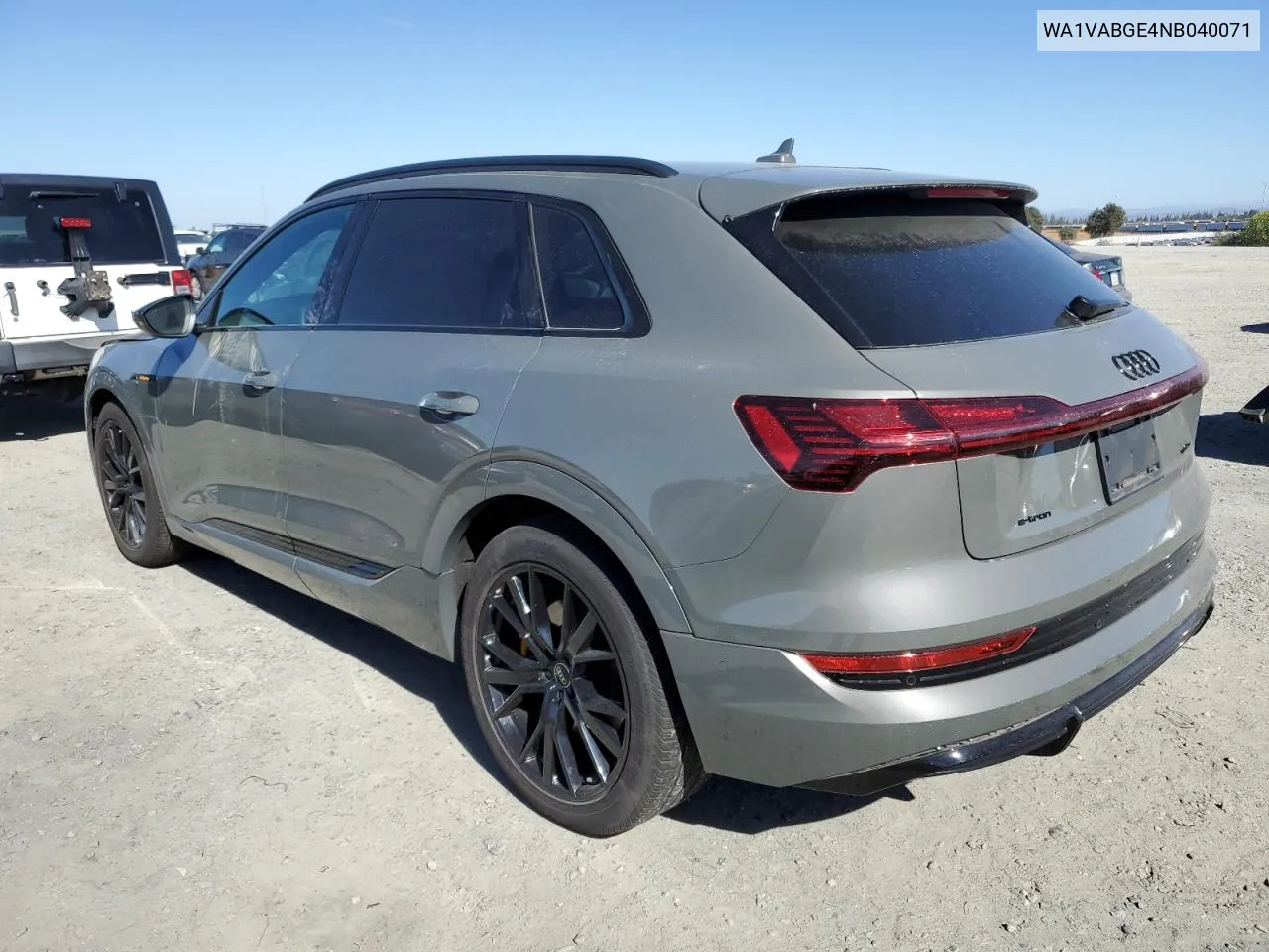 2022 Audi E-Tron Chronos VIN: WA1VABGE4NB040071 Lot: 76121574