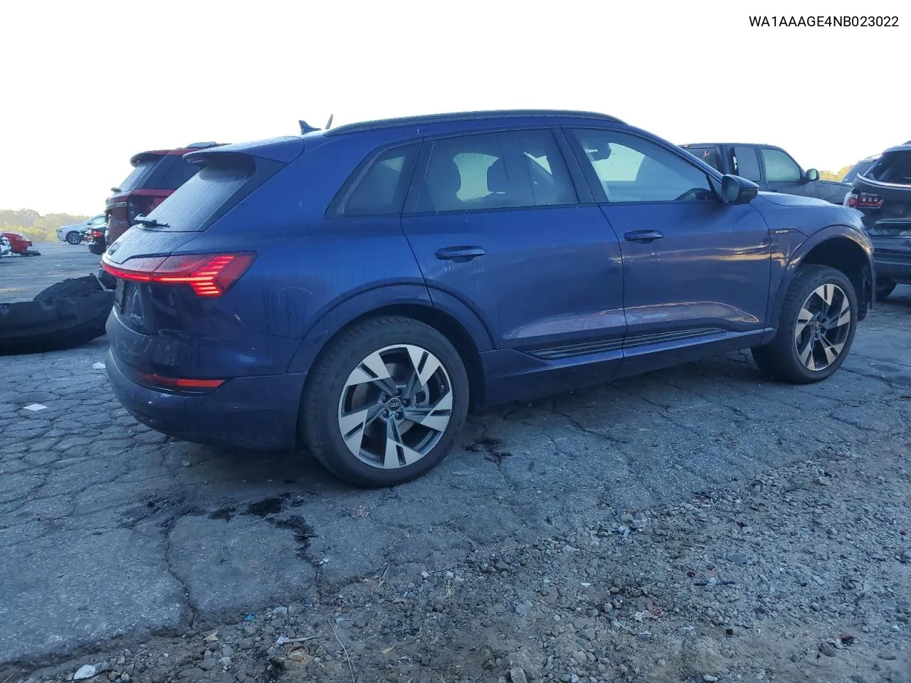 2022 Audi E-Tron Premium VIN: WA1AAAGE4NB023022 Lot: 76661104