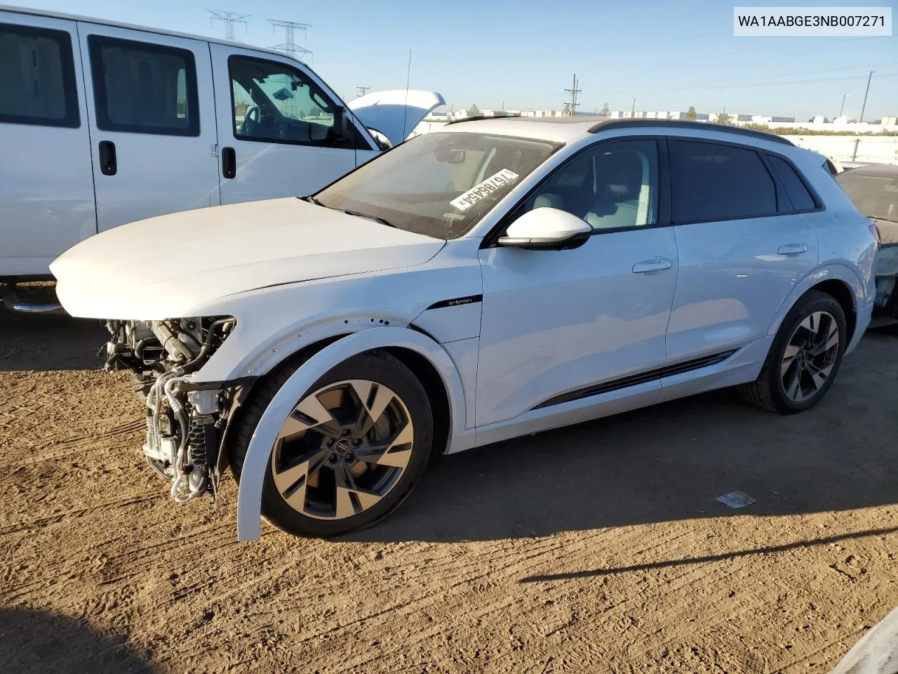 WA1AABGE3NB007271 2022 Audi E-Tron Premium